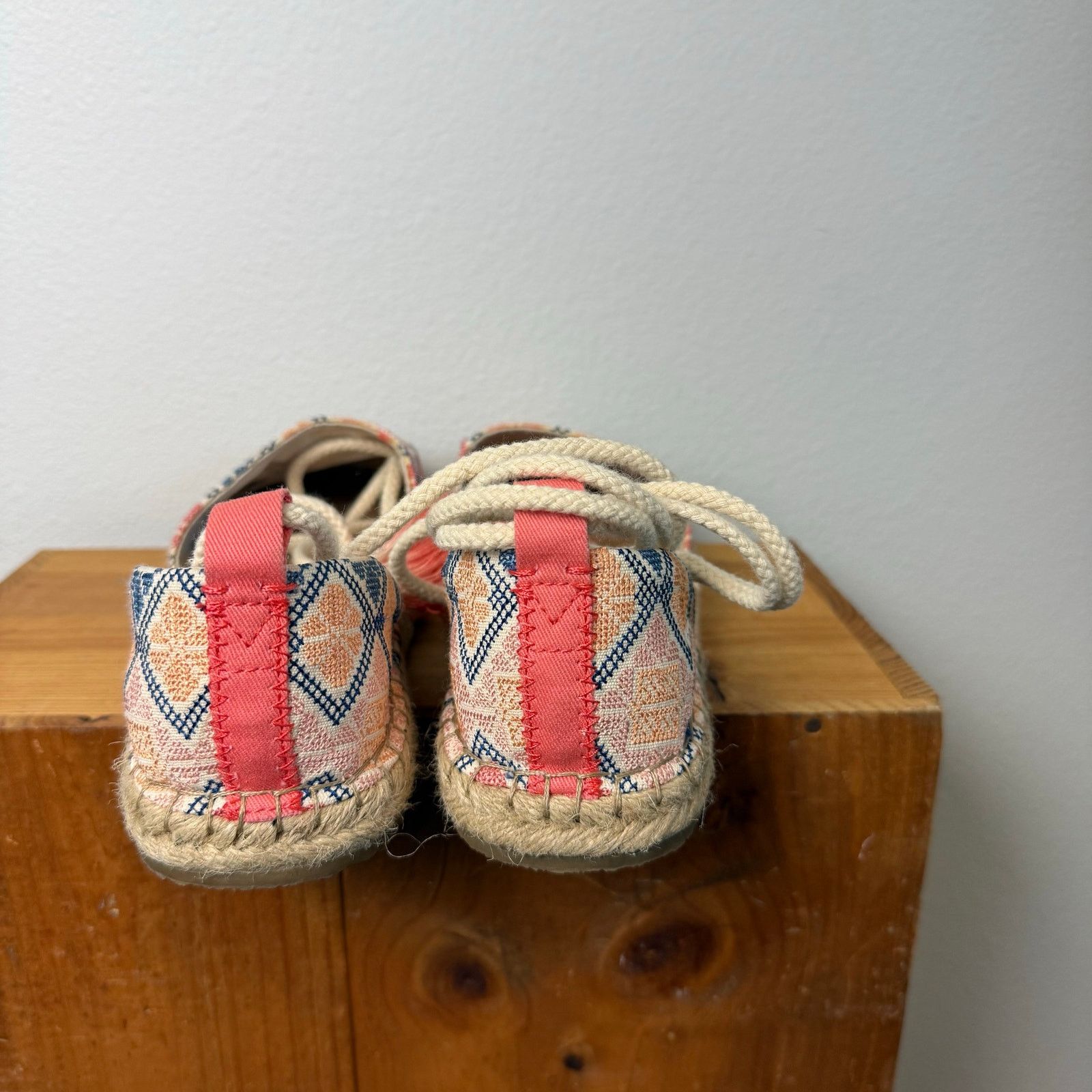 Toms Toms Katalina Espadrilles with Tassel Ties - Summer Flats Size US 8.5 / IT 38.5 - 5 Thumbnail