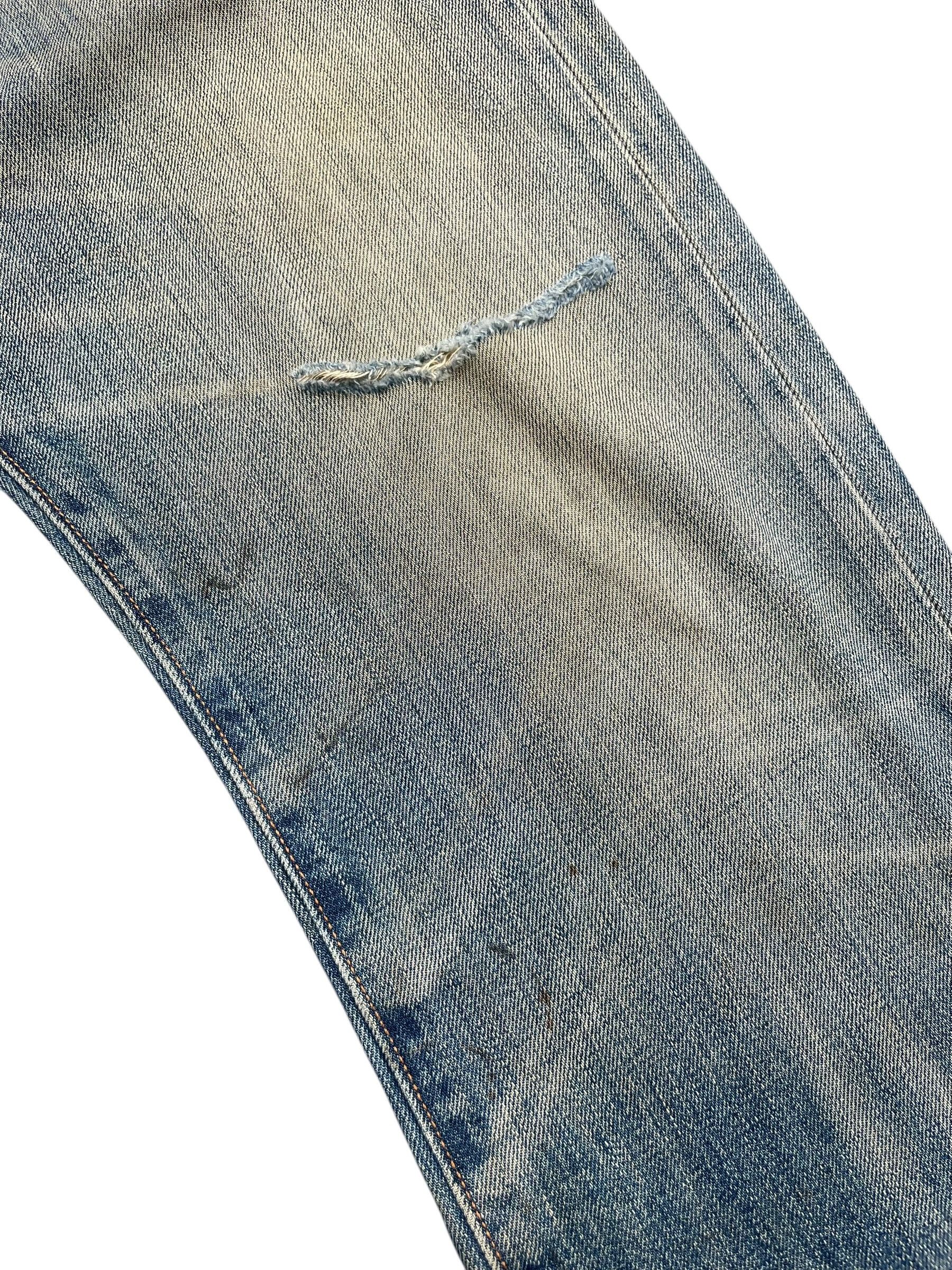 Levi's Levis 501 Faded Distresed Denim Size US 34 / EU 50 - 6 Thumbnail
