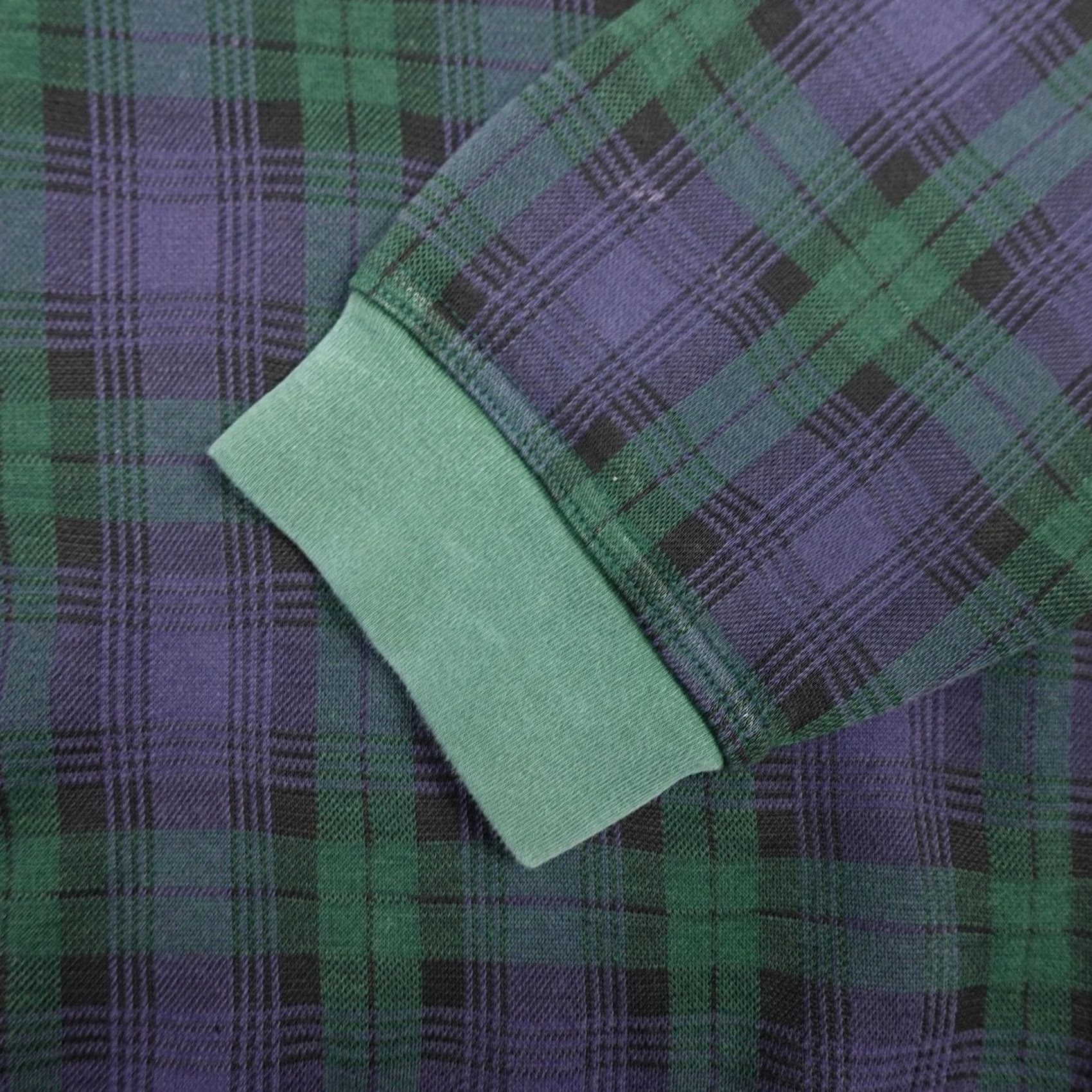 Vintage VINTAGE Tom Morris Sweater Mens XL Green Blue Plaid Scotland 1995 Open Golf Size US XL / EU 56 / 4 - 6 Thumbnail