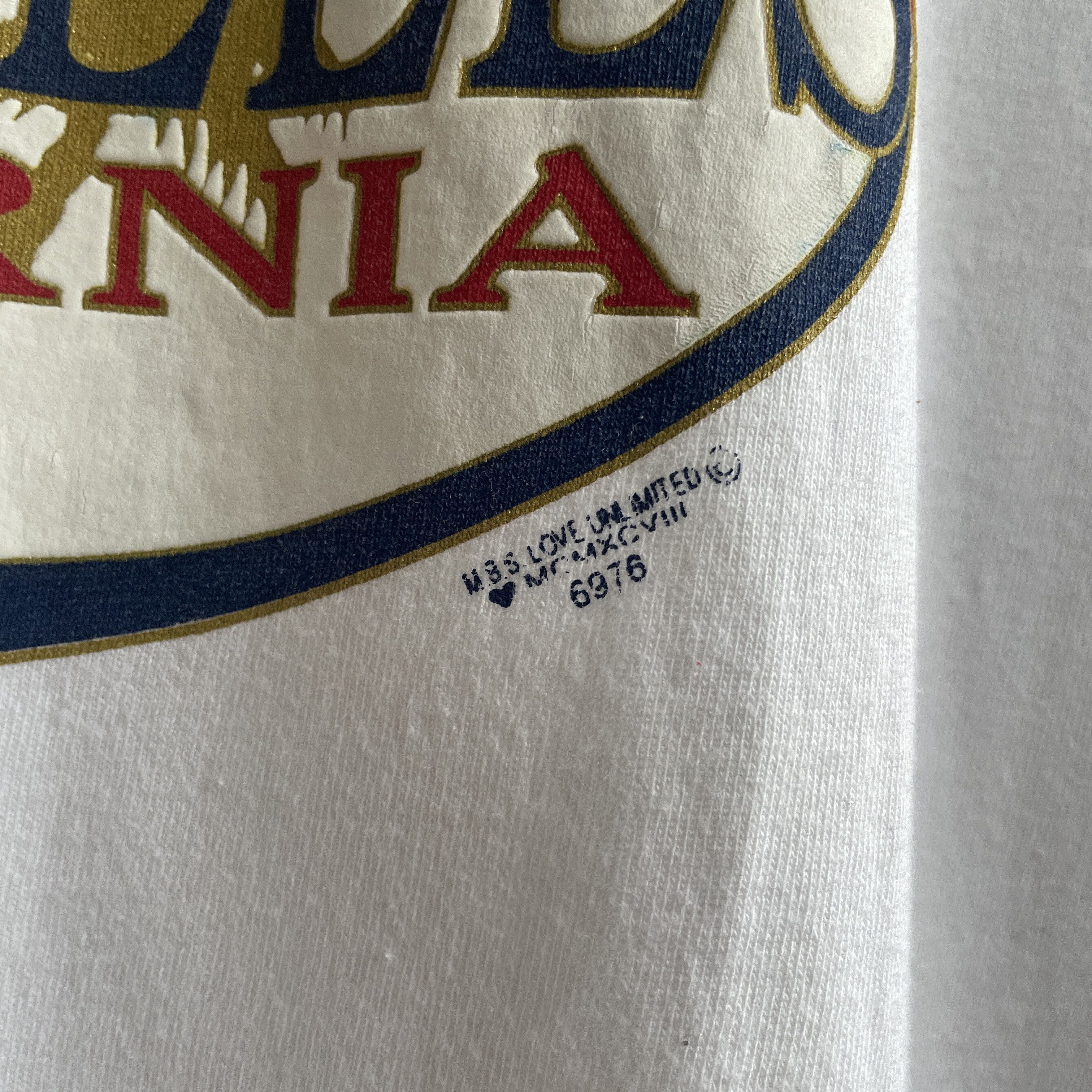 Vintage Los Angeles California Vintage 90s T-Shirt Size XL Size US XL / EU 56 / 4 - 5 Thumbnail