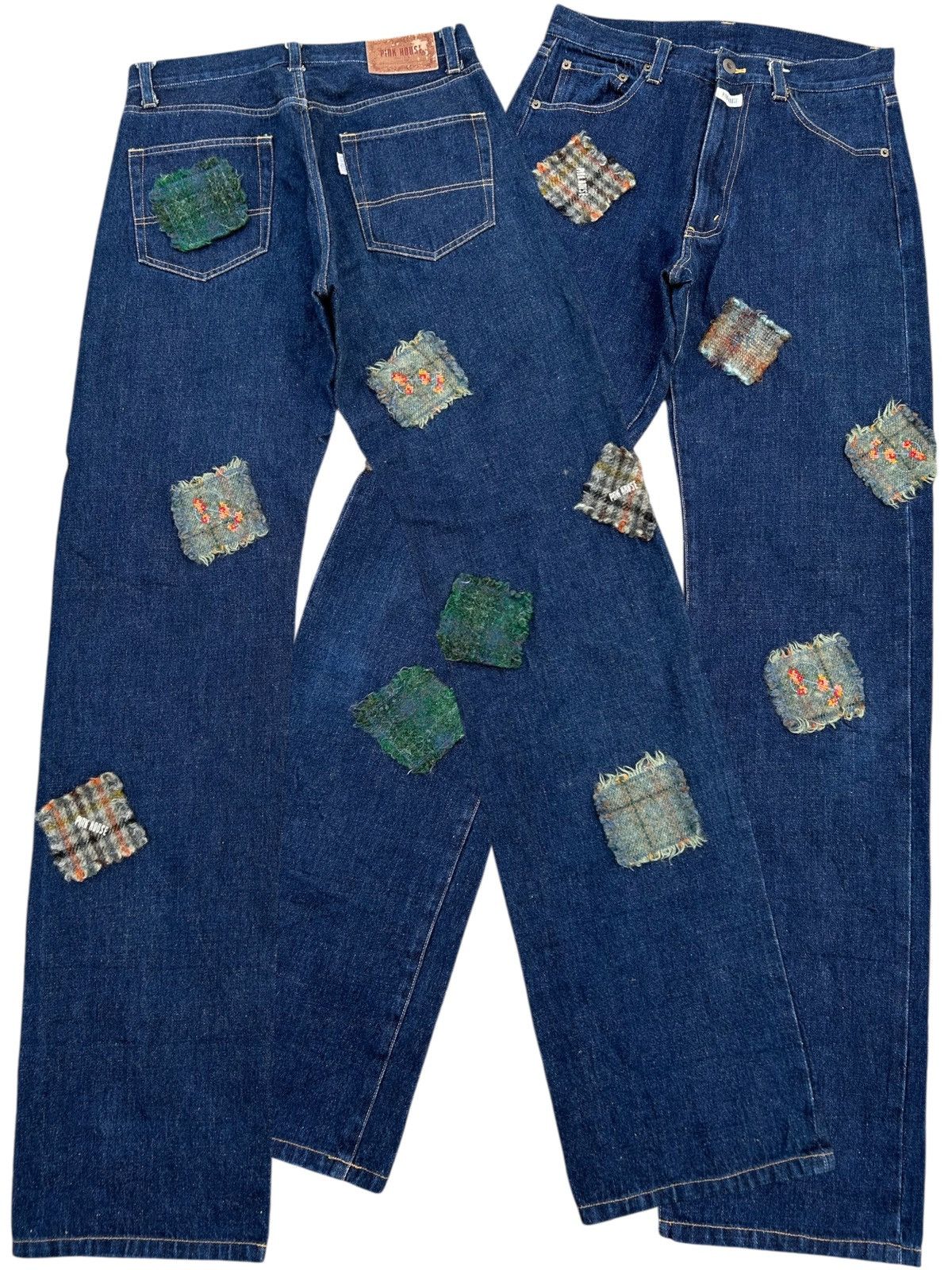 Kapital Japanese Brand Pink House Selvedge Denim Jeans Size US 30 / EU 46 - 1 Thumbnail