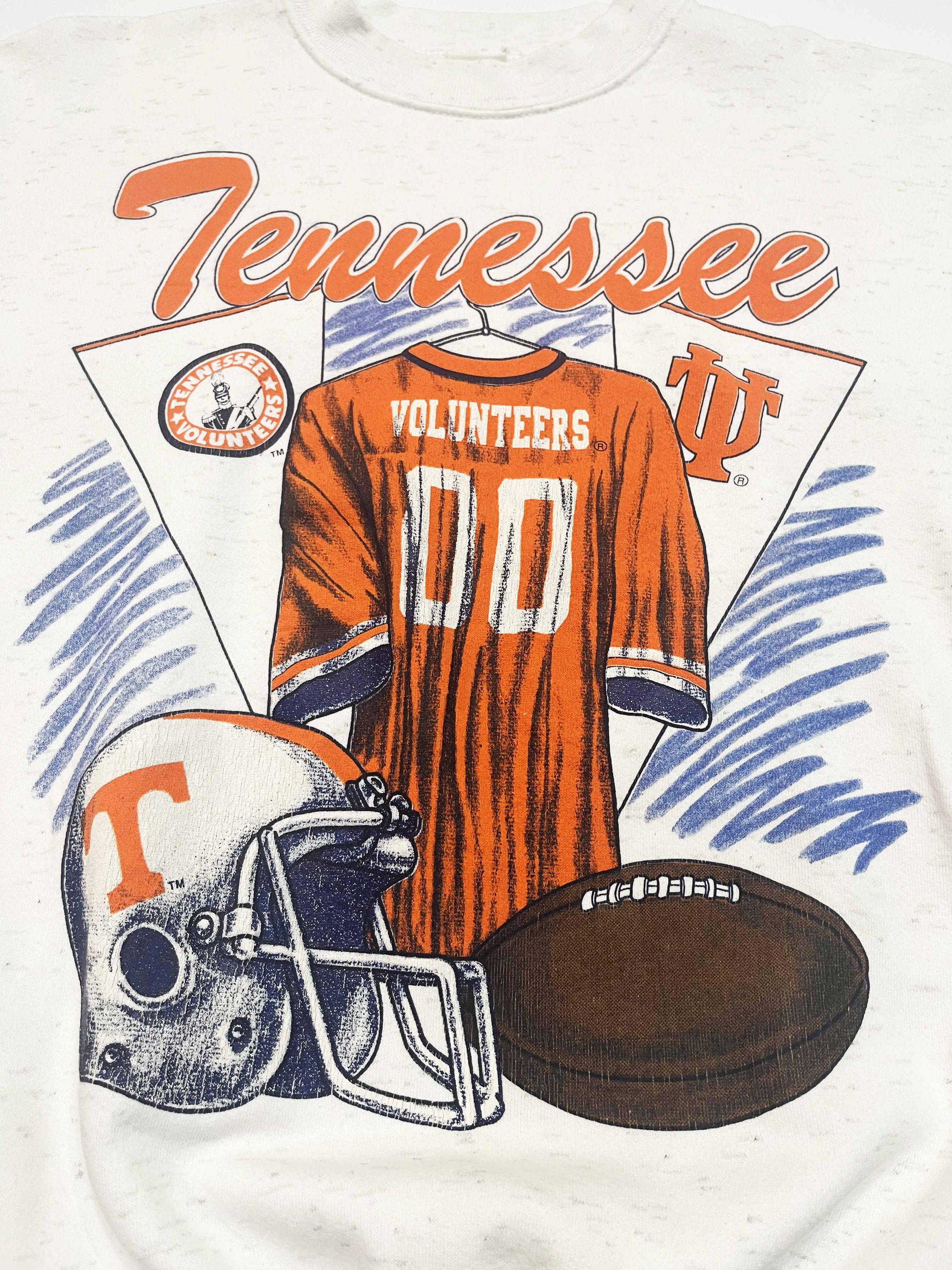Vintage Vintage NCAA Tennessee Volunteers Vols Crewneck Sweatshirt Size US M / EU 48-50 / 2 - 2 Thumbnail