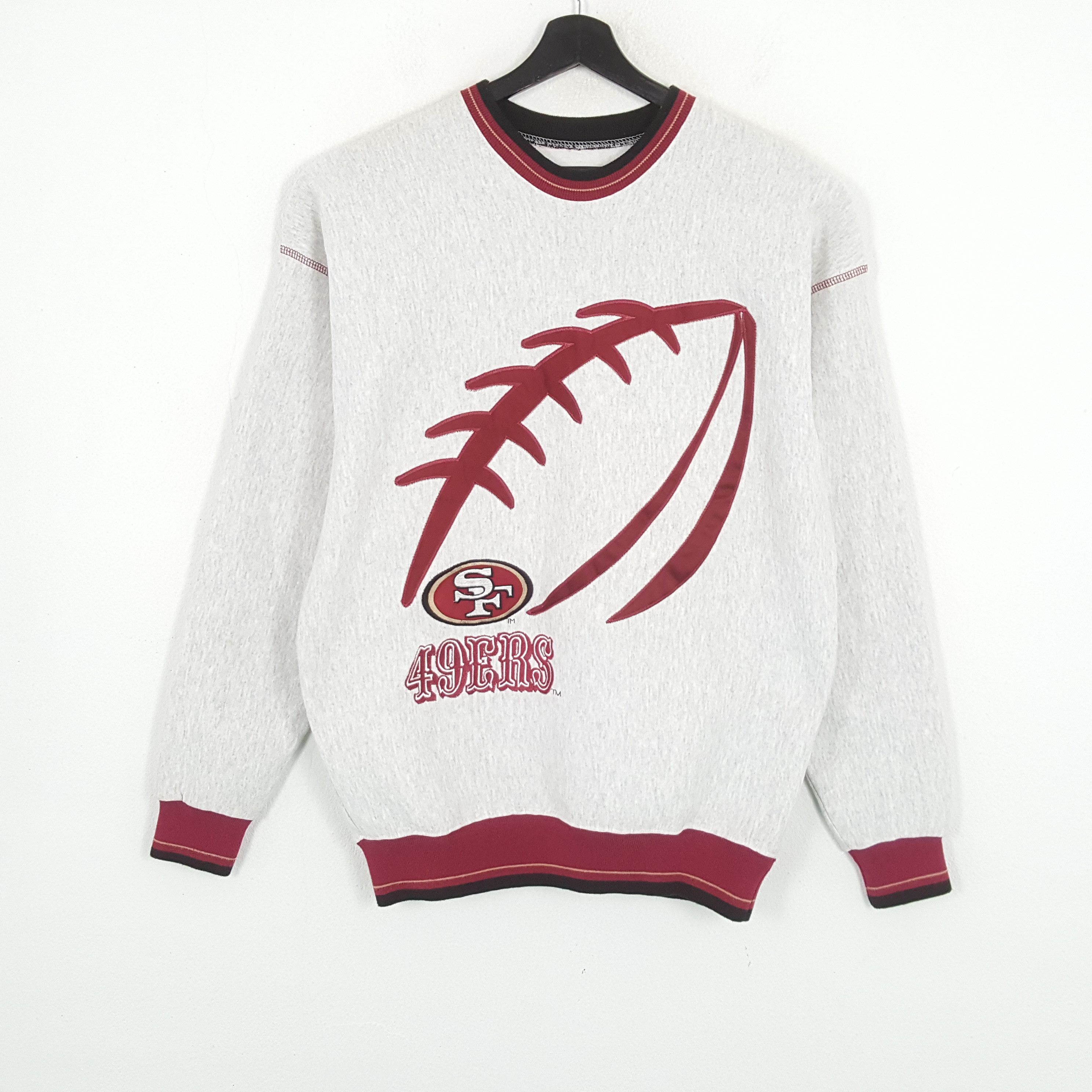 NFL × Vintage SAN FRANCISCO 49ERS American Football Team Sweatshirt Size US M / EU 48-50 / 2 - 1 Thumbnail