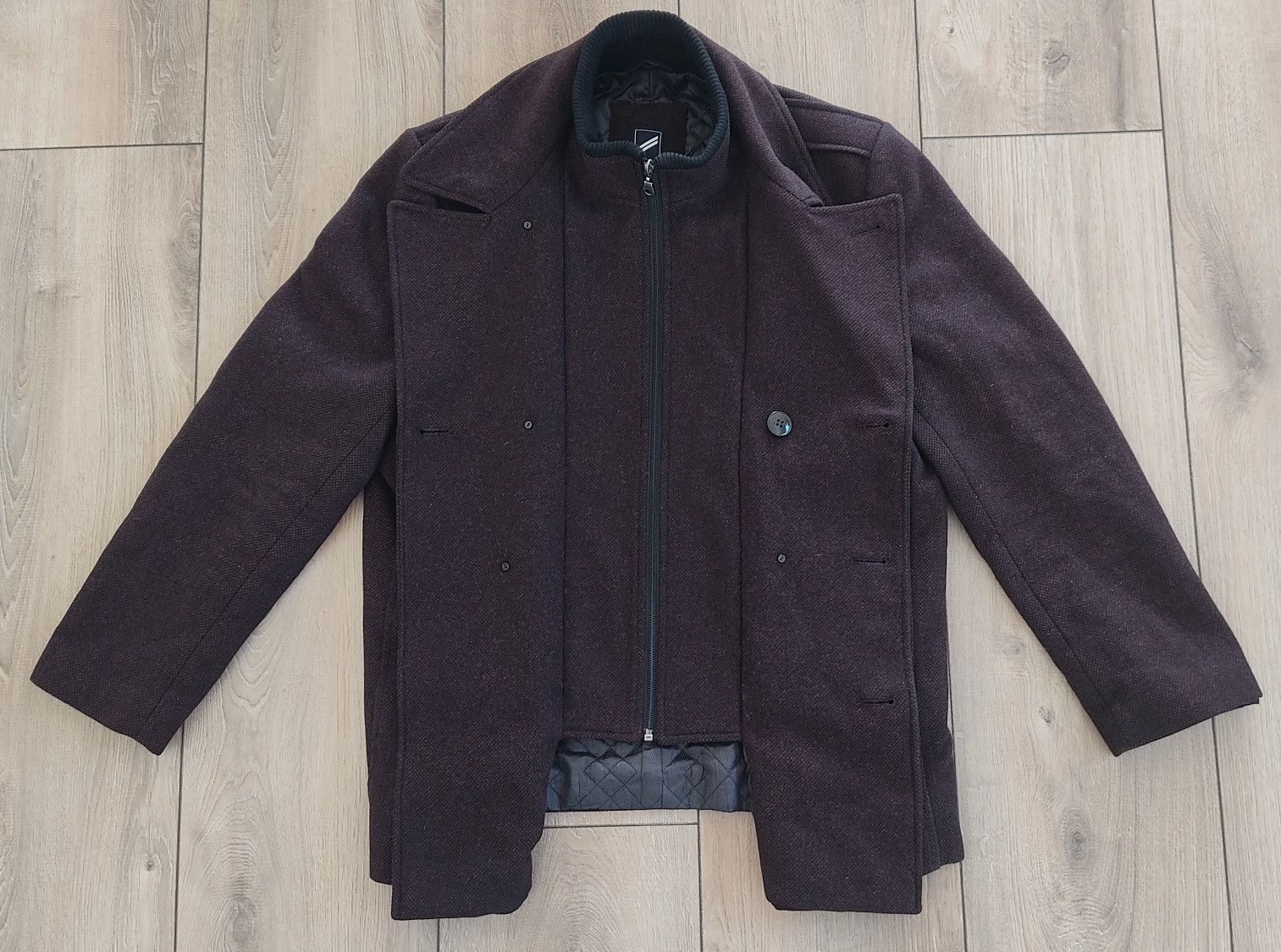 Daniel Hechter Daniel Hechter Wool men's coat - size L Size US L / EU 52-54 / 3 - 2 Thumbnail