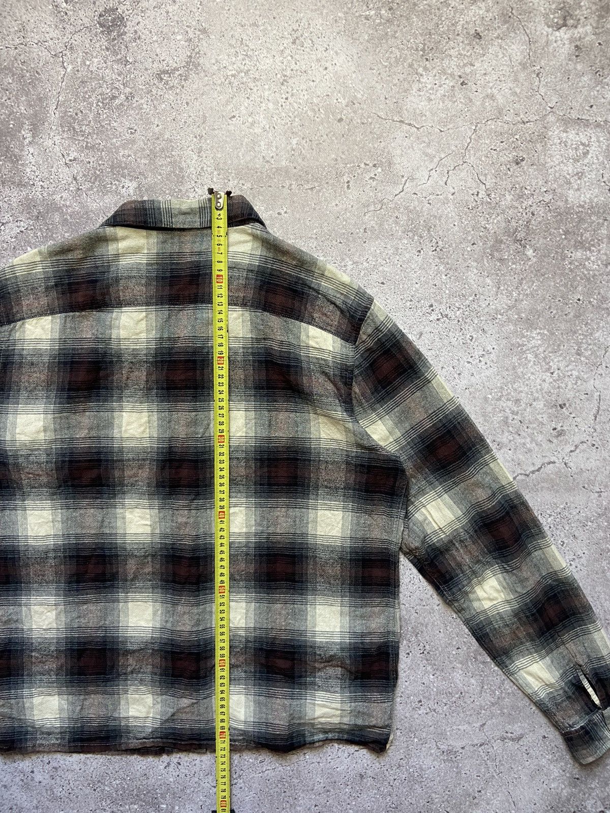 Allsaints Allsaints Shadow Plaid Shirt Size US XL / EU 56 / 4 - 6 Thumbnail