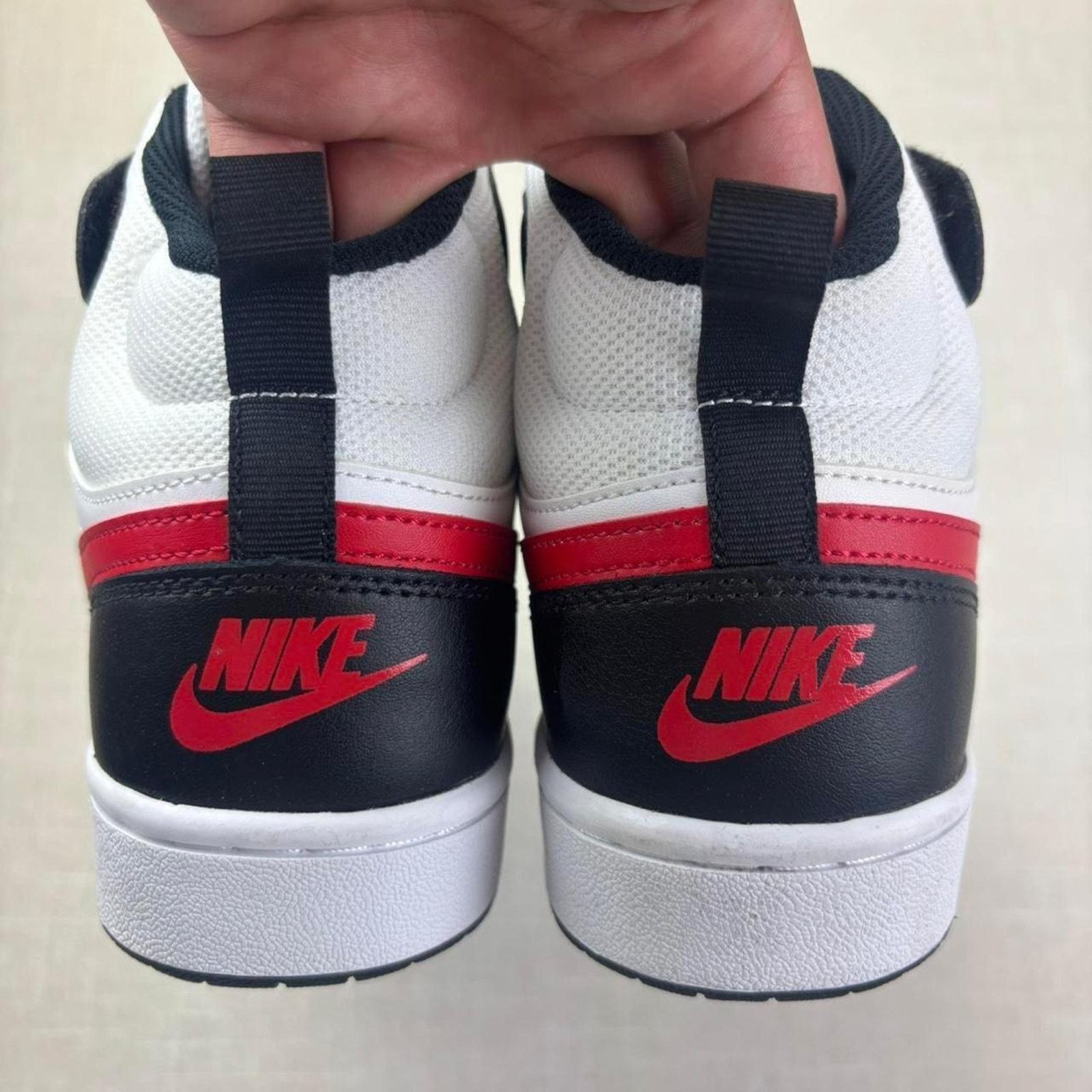 Nike 🌹 Nike Court Borough Mid 2 “White University Red” 7.5W Size US 7.5 / IT 37.5 - 6 Thumbnail