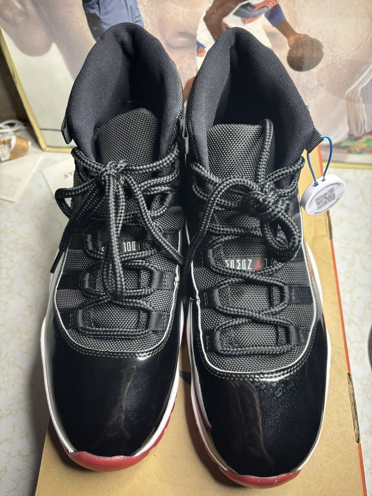Jordan Brand Jordan Retro 11 ‘bred’ Size US 11 / EU 44 - 2 Thumbnail