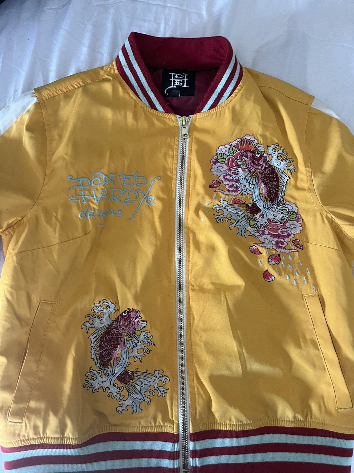 Ed Hardy Ed Hardy Koi Fish jacket Size US L / EU 52-54 / 3 - 1 Thumbnail