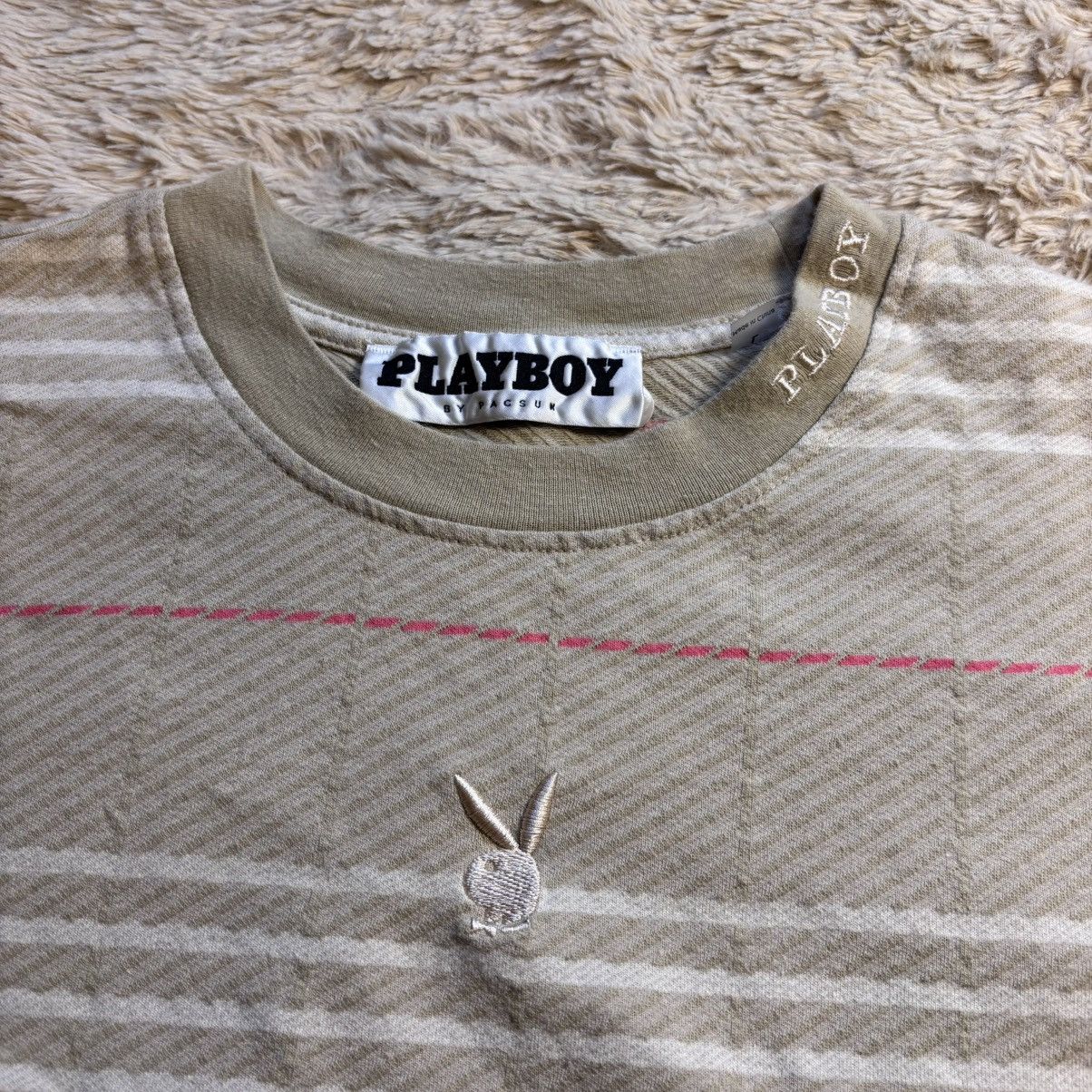 Playboy Playboy x PacSun Striped T Shirt Men’s Large Y2K Streetwear Size US L / EU 52-54 / 3 - 1 Thumbnail