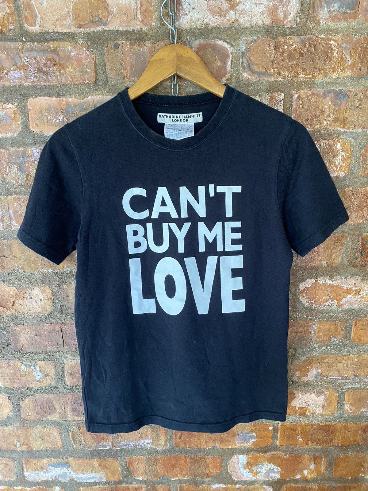 Katharine Hamnett London 2000s Hamnett poem can’t buy me love Size US S / EU 44-46 / 1 - 2 Thumbnail