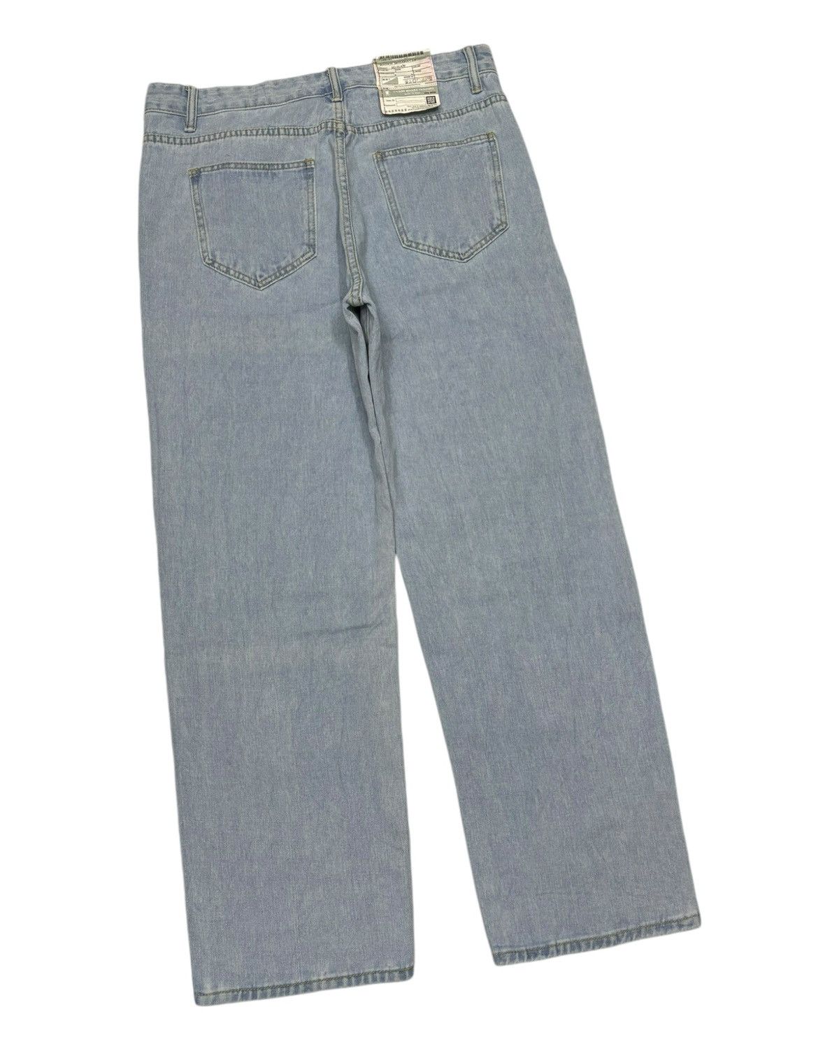 Maison MIHARA YASUHIRO 🔥MIHARAYASUHIRO AW20-21 PATCHWORK CUSTOM MADE BAGGY JEANS Size US 34 / EU 50 - 6 Thumbnail