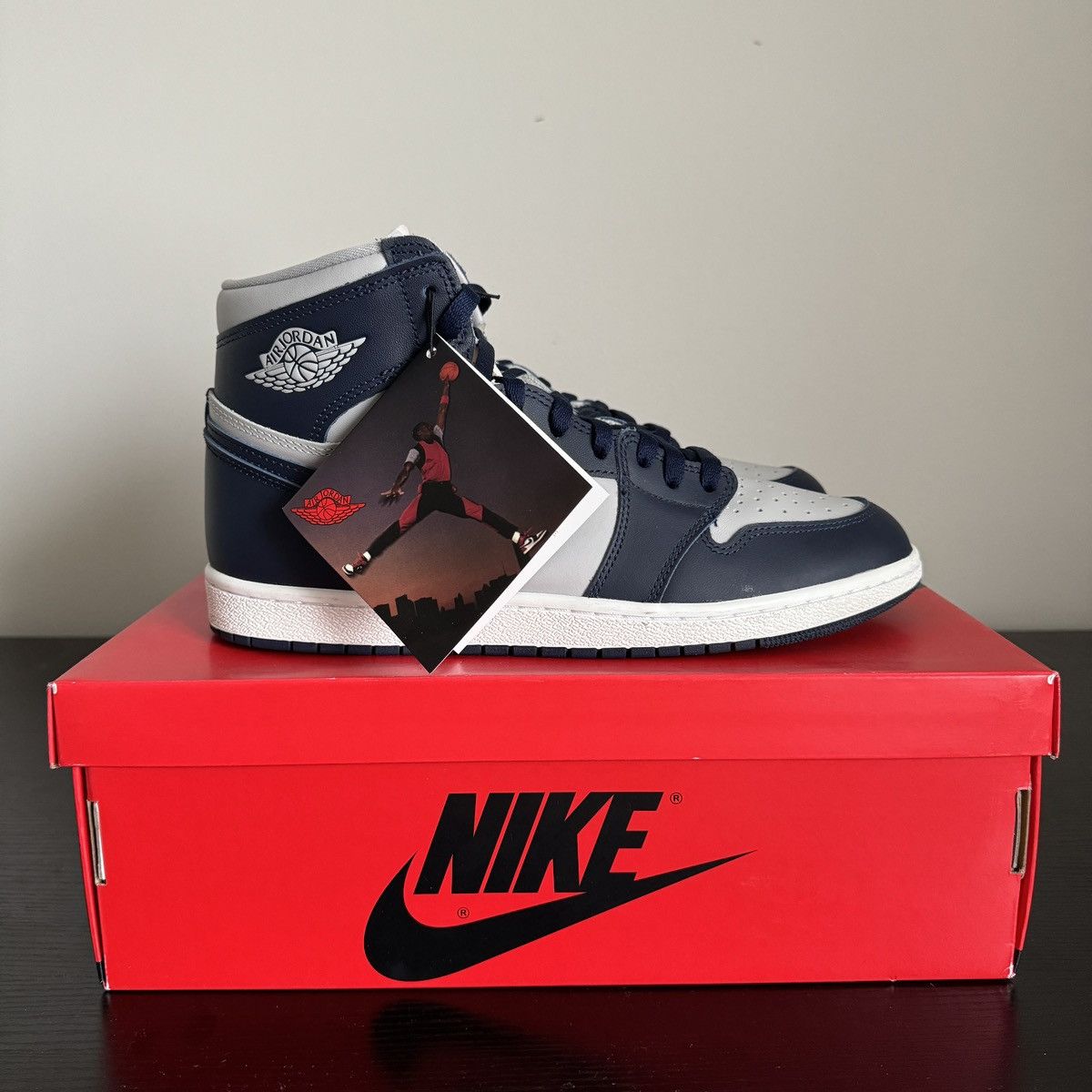 Jordan Brand Air Jordan 1 Retro High ‘85 “Georgetown” Size US 11 / EU 44 - 3 Thumbnail