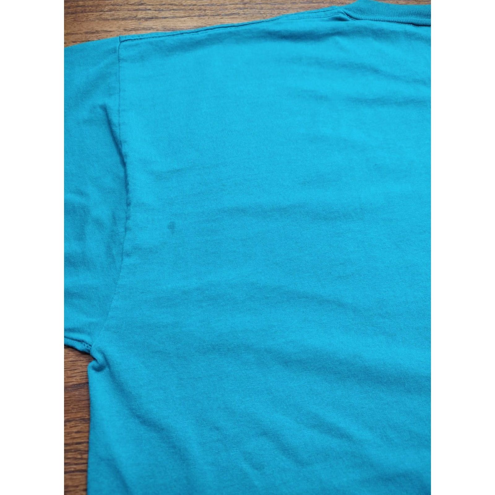 Jerzees VINTAGE Minnesota Tee Mens XL Teal Green Nature Animal Loon Ducks Logo USA 50/50 Jerzees Tee Size US XL / EU 56 / 4 - 3 Thumbnail