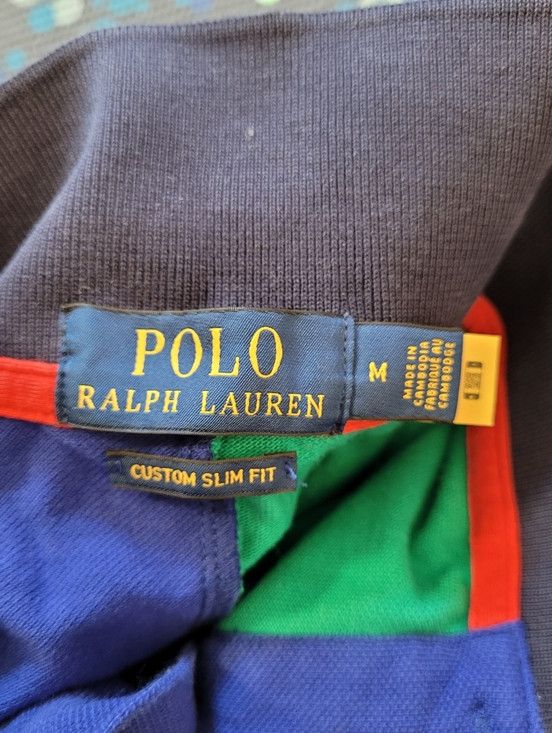 Polo Ralph Lauren Polo Ralph Lauren Mens Colorblock Ss Big Pony Polo Shirt M Size US M / EU 48-50 / 2 - 3 Thumbnail