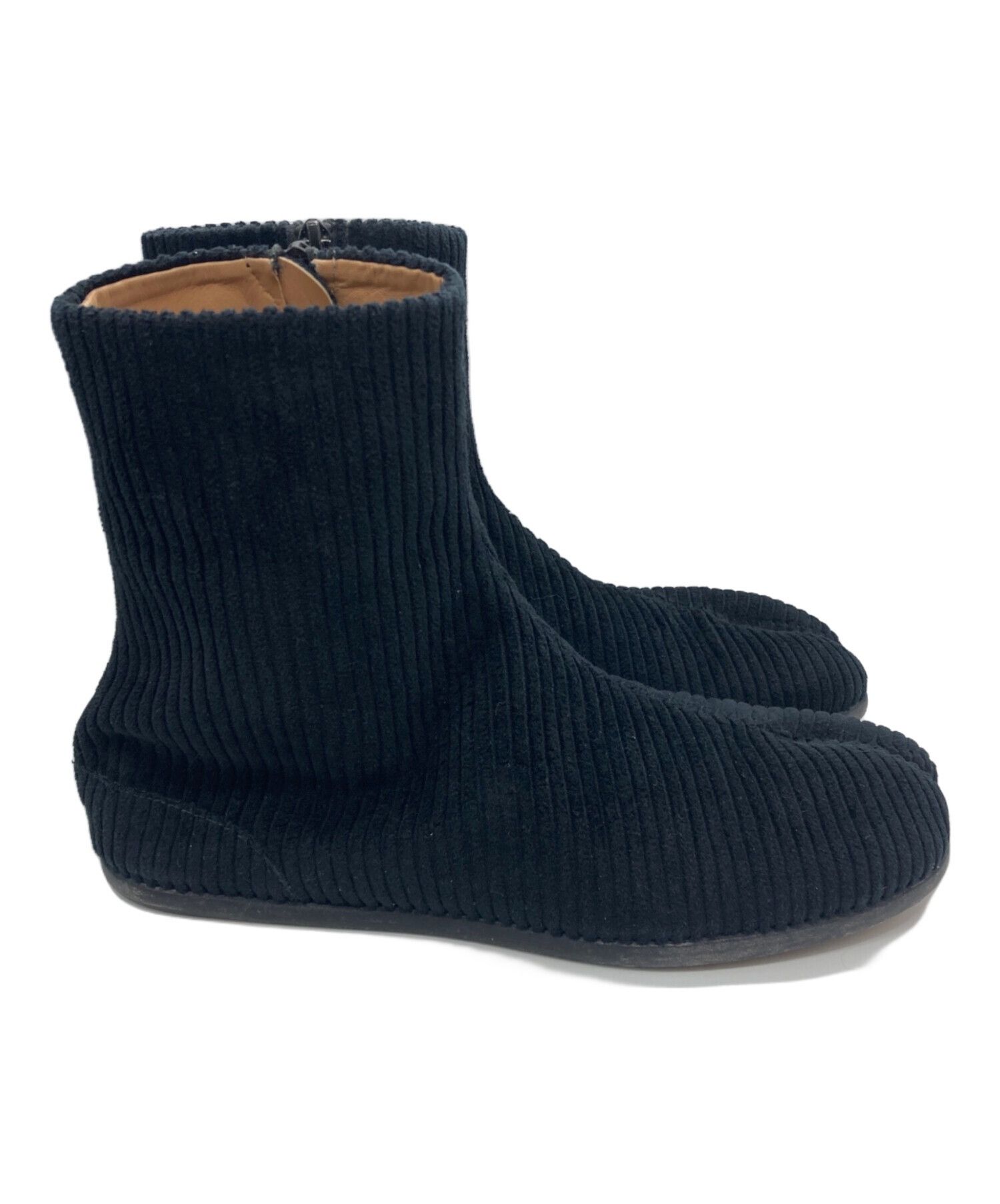 Maison Margiela MAISON MARGIELA Corduroy Tabi Boots Black 43 Size US 10 / EU 43 - 3 Thumbnail