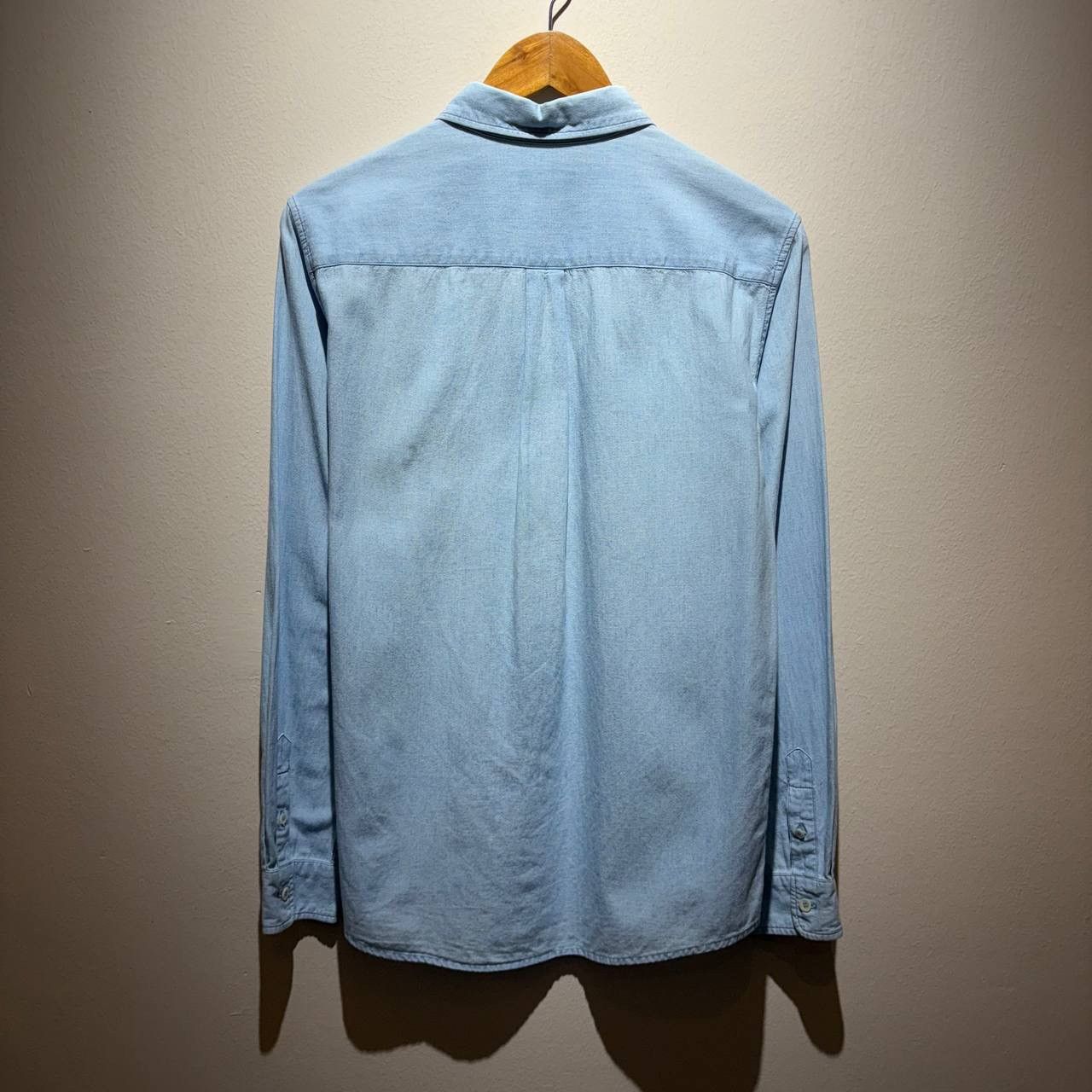 A.P.C. A.P.C Peterpan Japanese Collar Blue Shirt Size US XS / EU 42 / 0 - 2 Thumbnail