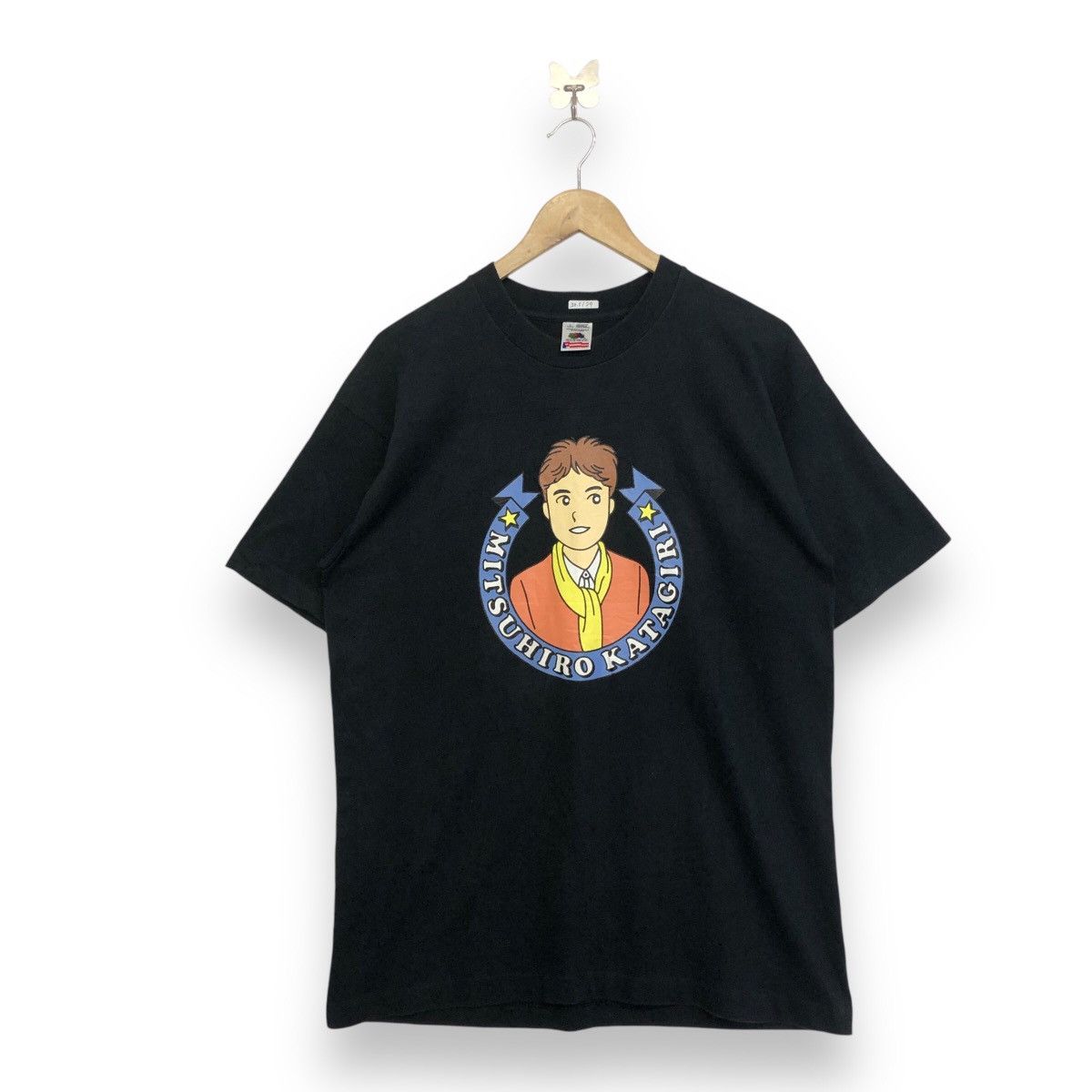 Fruit Of The Loom × Vintage Vintage FOTL Katagiri Mitsuhiro Anime Grafiti Tshirt Size US L / EU 52-54 / 3 - 1 Thumbnail