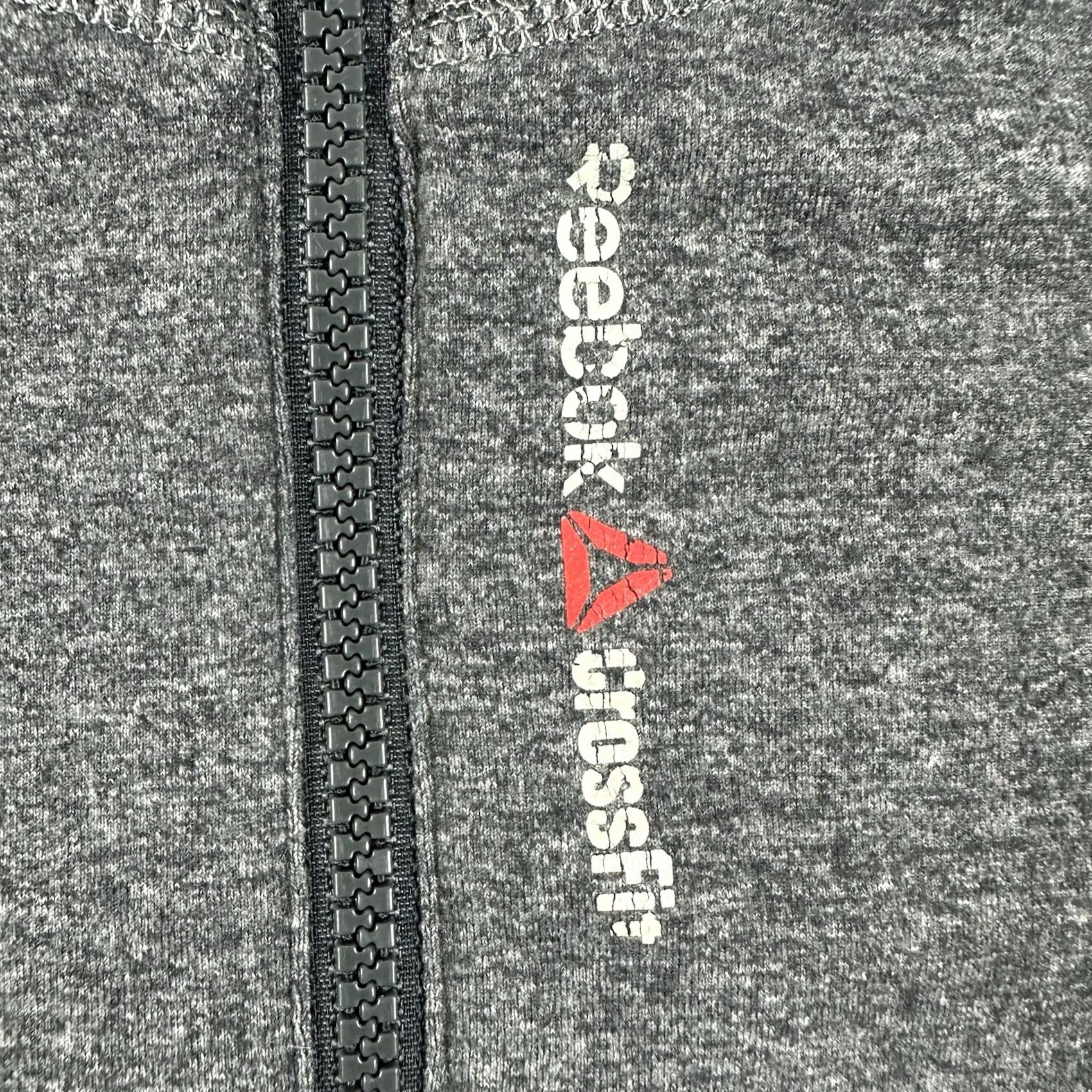 Reebok Reebok CrossFit Sweatshirt 1/2 Zip Womens Medium Gray Training Activewear Gym Size M / US 6-8 / IT 42-44 - 6 Thumbnail