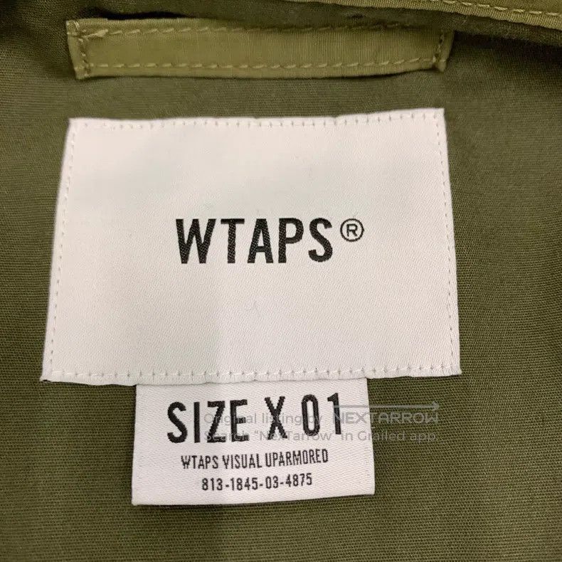 Wtaps Wtaps Green multi-pocket eight-pocket jacket Size US S / EU 44-46 / 1 - 6 Thumbnail