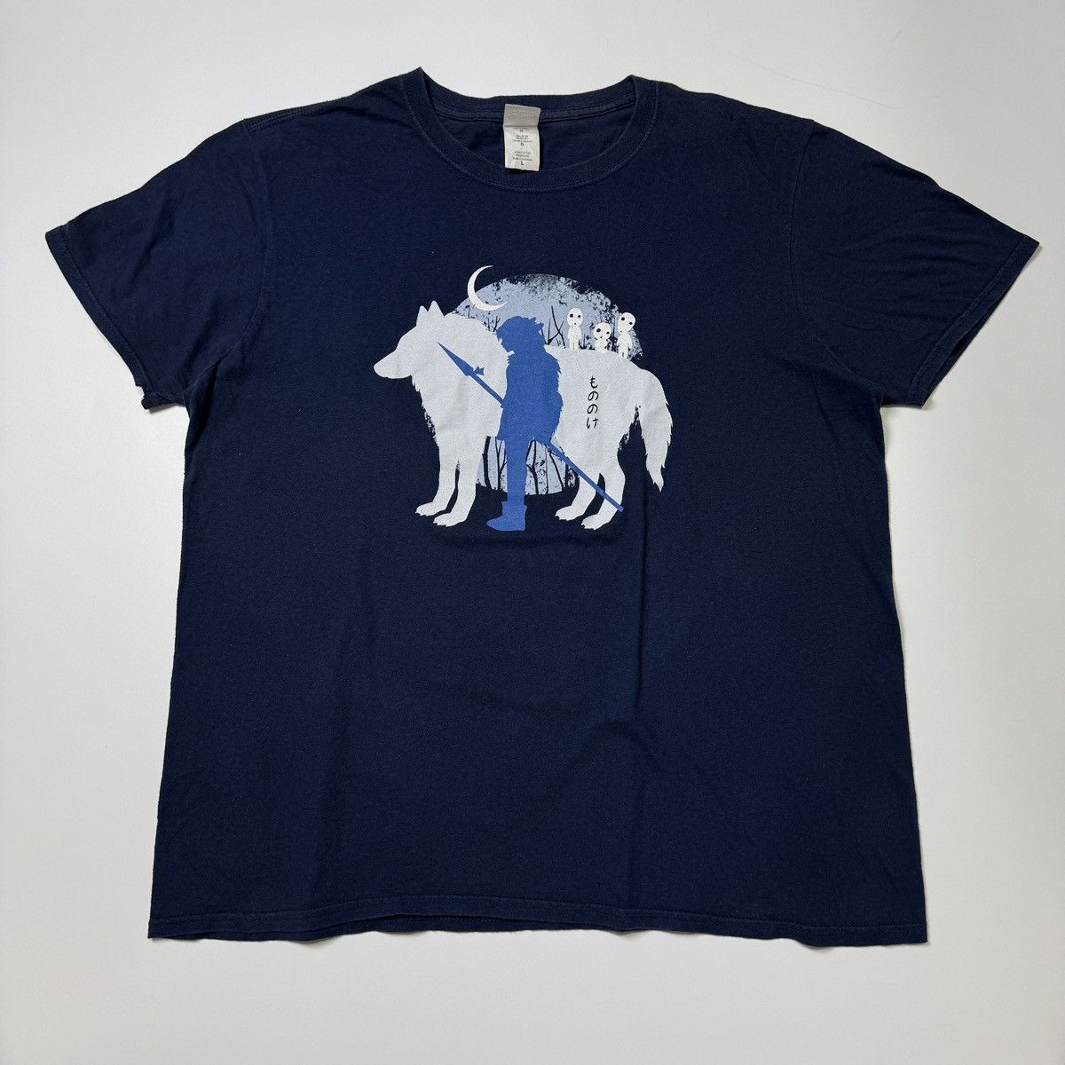 Anime × Japanese Brand × Vintage Princess Momonoke Studio ghibli movie tee totoro ponyo flcl Size US L / EU 52-54 / 3 - 2 Thumbnail