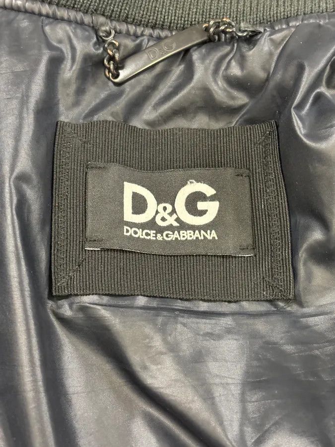 Dolce & Gabbana AW2006 Dolce & Gabbana Black Mafia Bomber Jacket Size US M / EU 48-50 / 2 - 10 Thumbnail