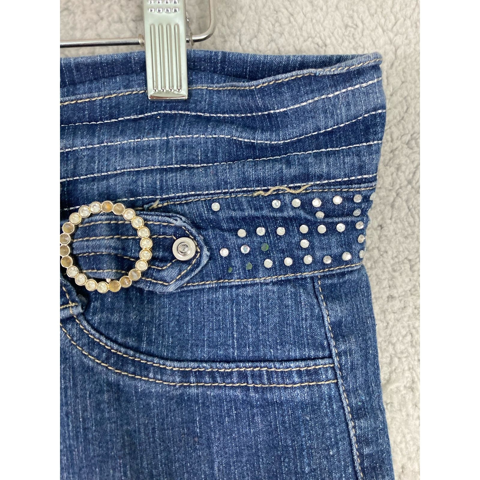 Vintage Women's Jeans Denim Old Skool Size 14 Classic Casual Vintage Size 36" / US 14 / IT 50 - 7 Thumbnail