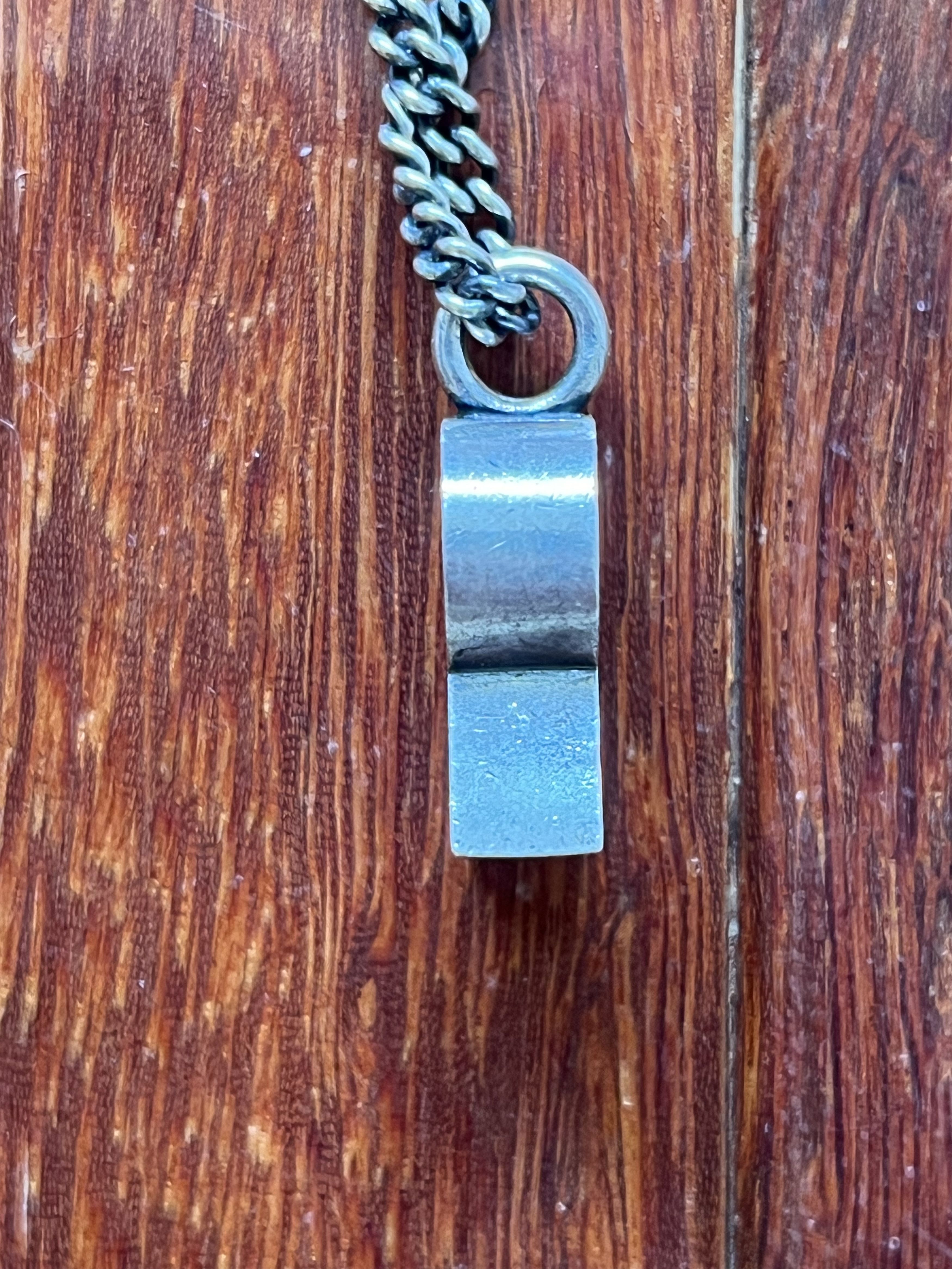 Raf Simons 💚 Raf Simons Redux Silver Necklace With R Pendant NEW Size ONE SIZE - 7 Thumbnail