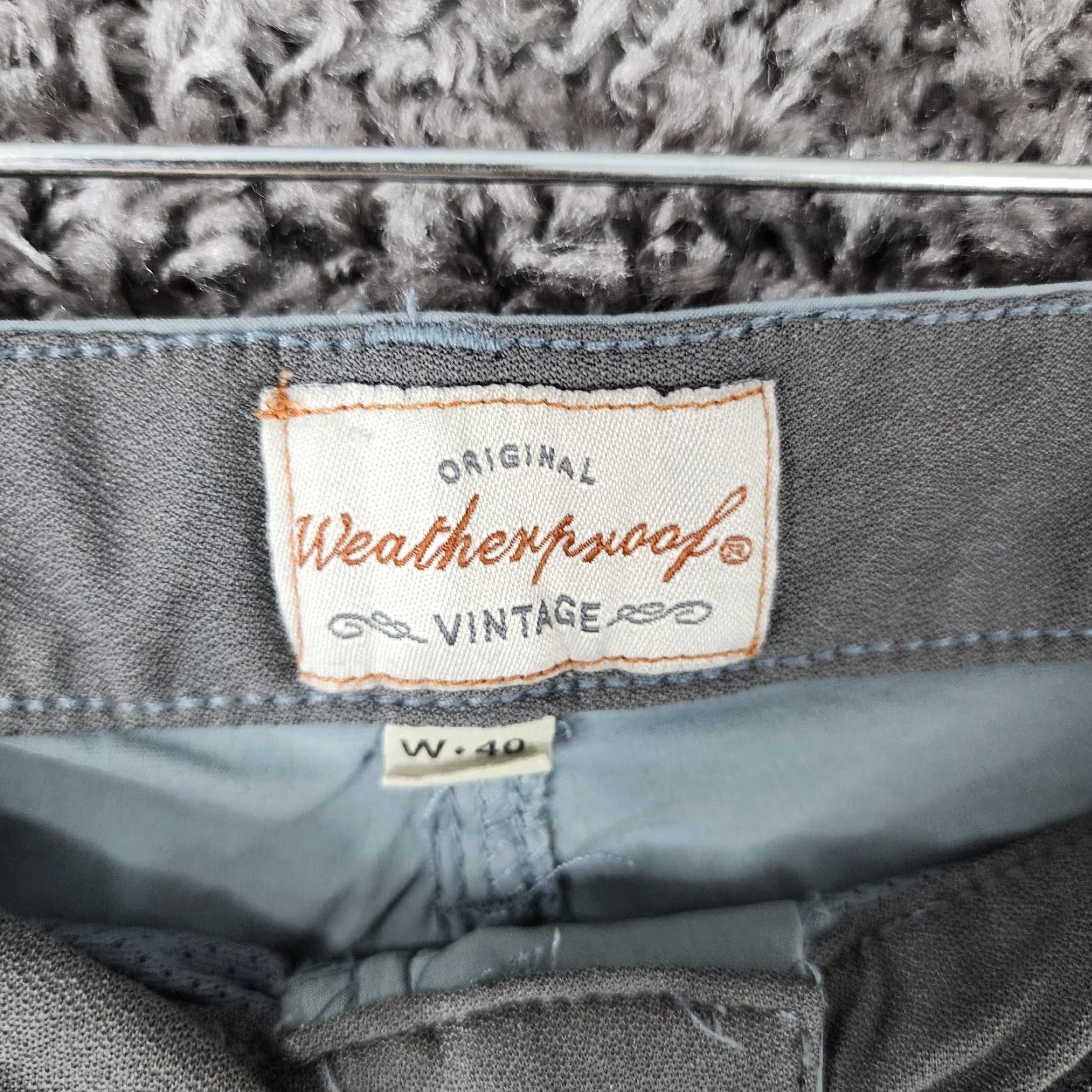 Weatherproof WEATHERPROOF Mens Cargo Trail Shorts Size 40 Flat Front Blue Size US 40 / EU 56 - 3 Thumbnail