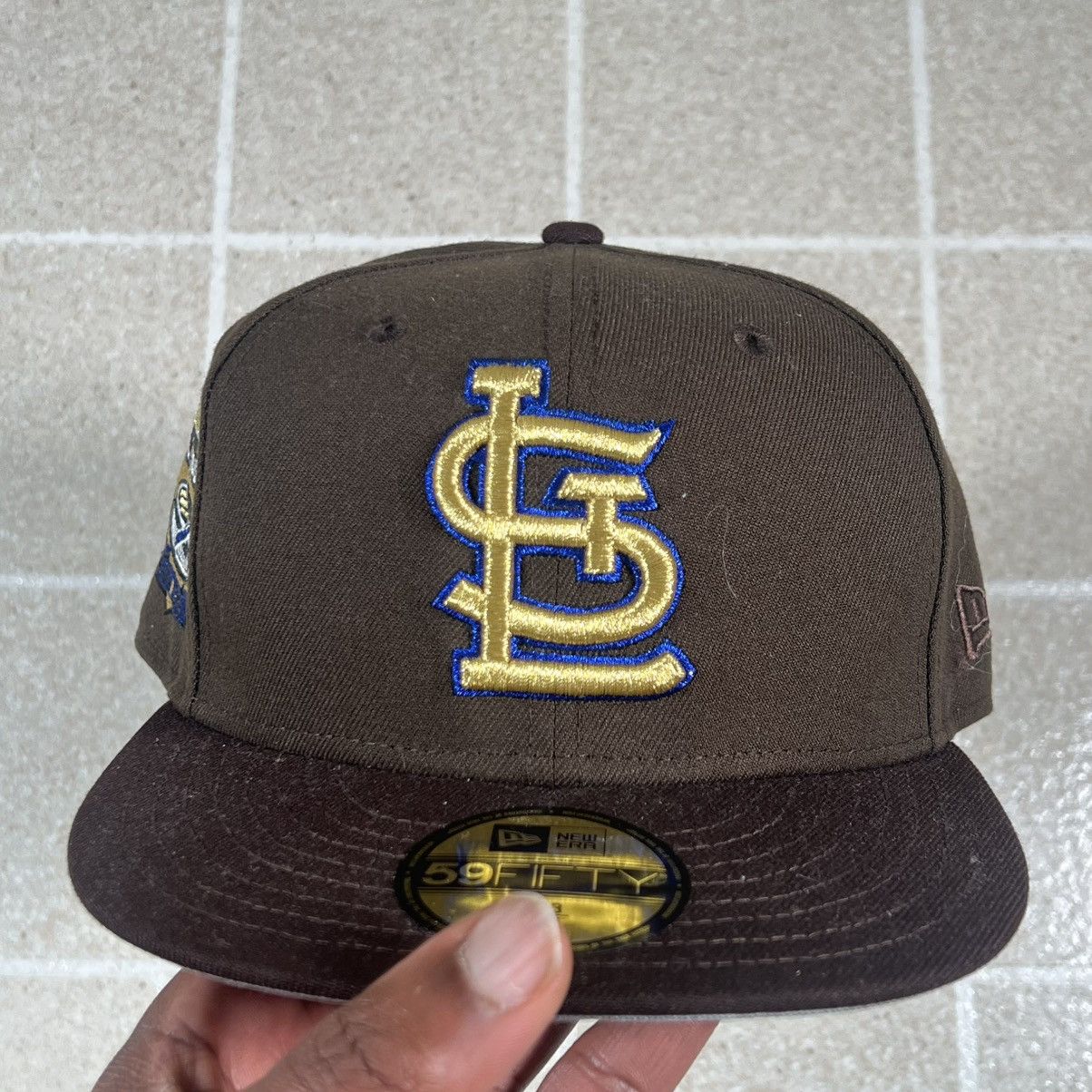 New Era St. Louis Cardinals Brown New Era 59Fifty Fitted Hat 7 3/4 Size ONE SIZE - 1 Thumbnail