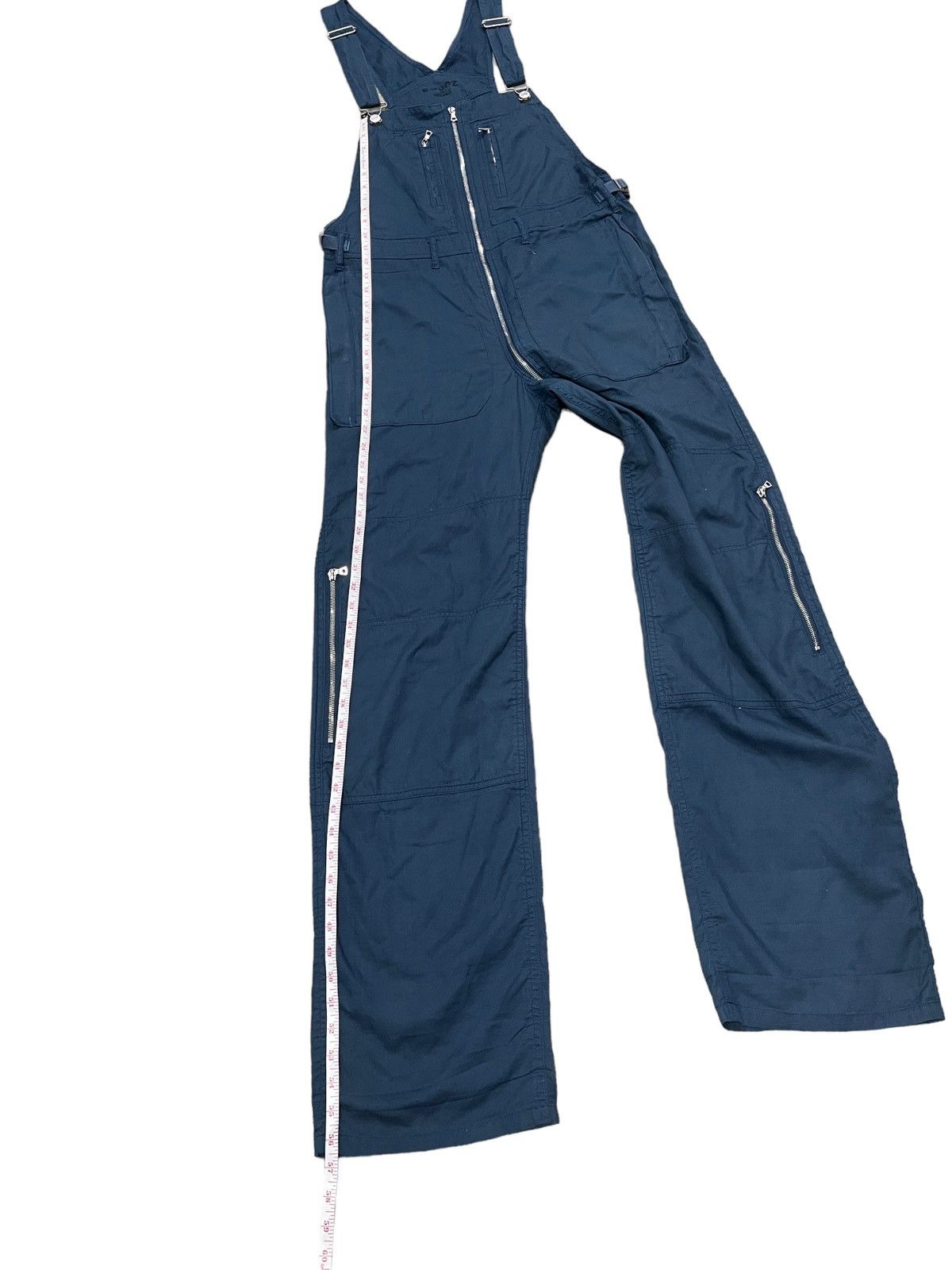 CABANE de ZUCCa × Issey Miyake × Vintage Vintage Cabane De Zucca Overall Zipper Worker Pants Size US 35 - 25 Thumbnail