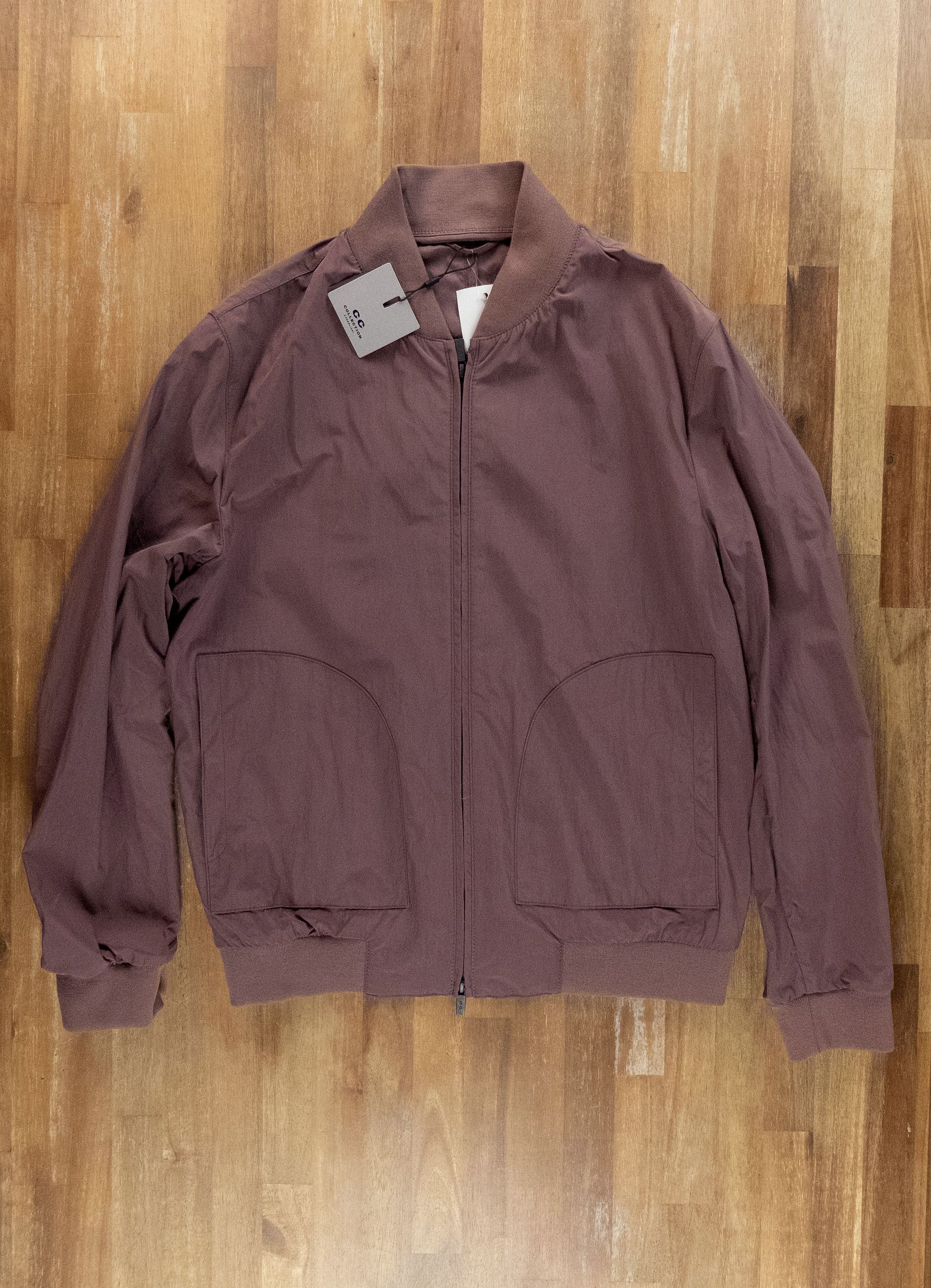 Corneliani CC COLLECTION CORNELIANI dusty rose color bomber jacket Size US L / EU 52-54 / 3 - 1 Thumbnail