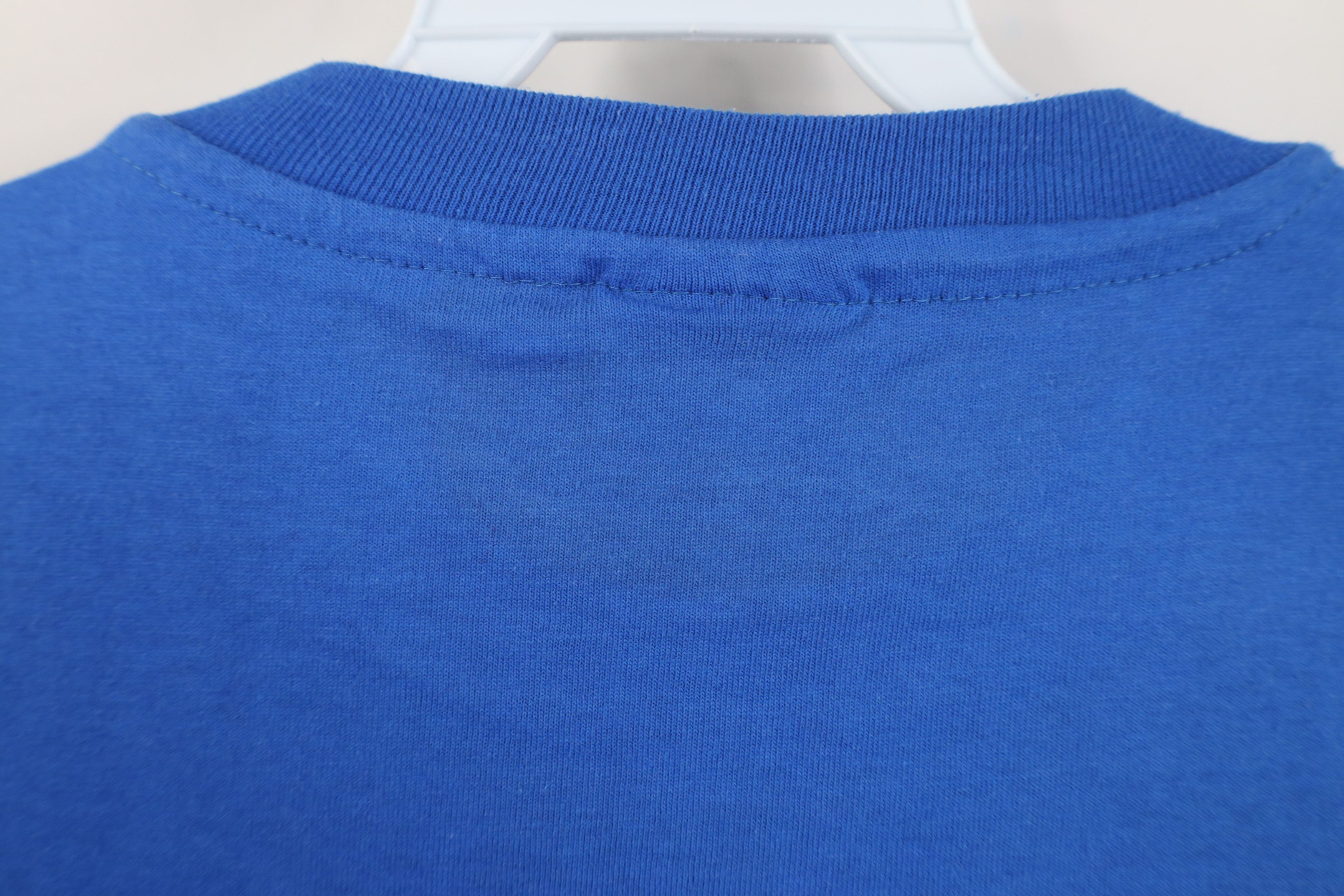 Vintage Vintage 90s Streetwear Lighthouses T-Shirt Royal Blue USA Size US M / EU 48-50 / 2 - 9 Thumbnail
