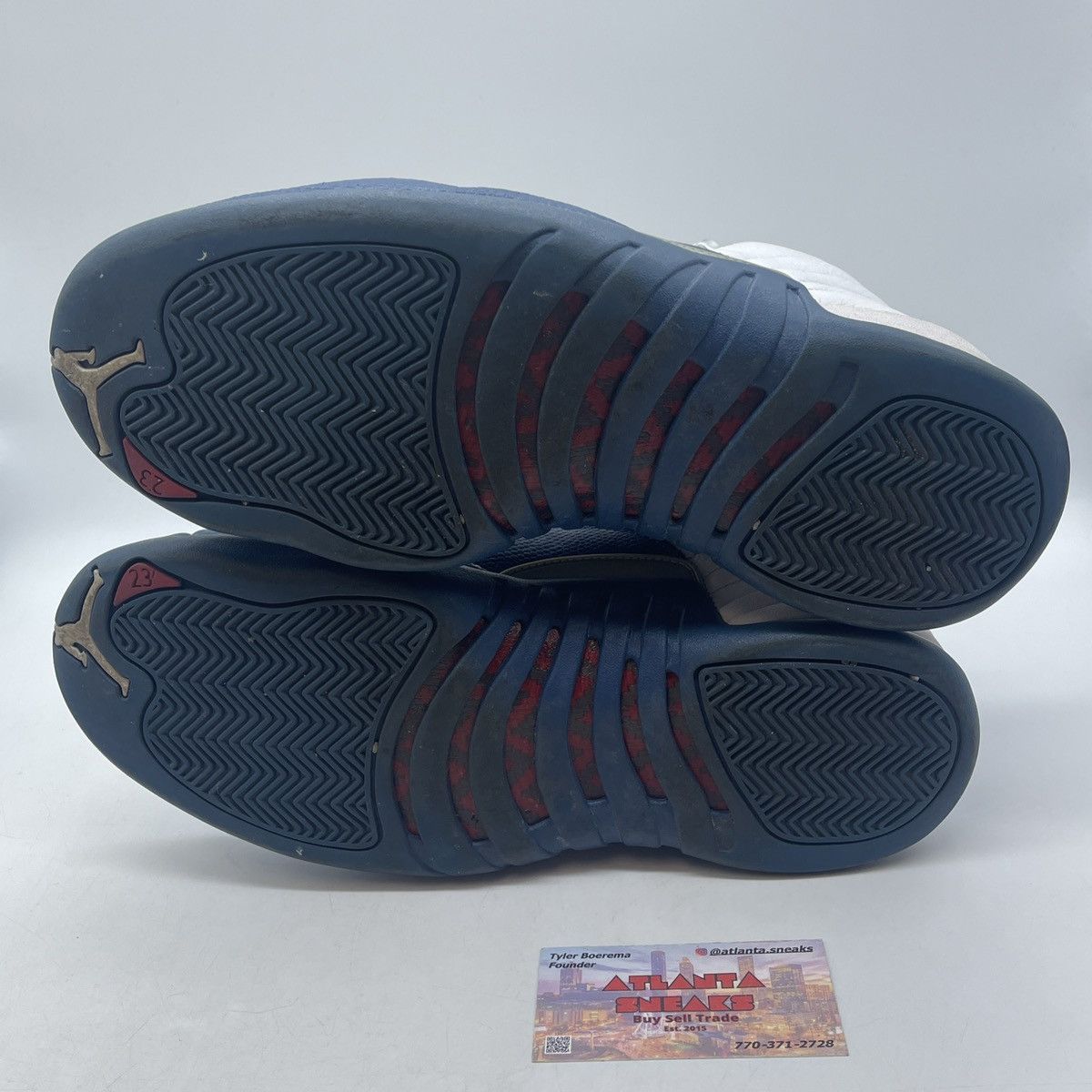 Jordan Brand Air Jordan 12 French blue Size US 11 / EU 44 - 7 Thumbnail