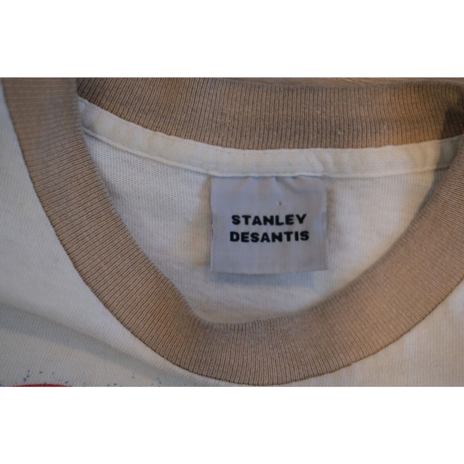 Other Vintage 90s Stanley Desantis Speed Racer Shirt Large White Size US L / EU 52-54 / 3 - 3 Thumbnail
