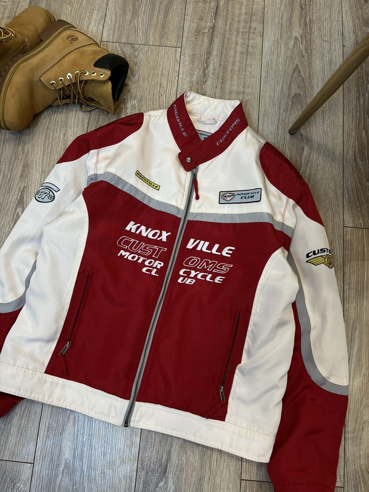 🏎️ANGELO LITRICO KNOXVILLE CUSTOMS MOTORCYCLE CLUB JACKET