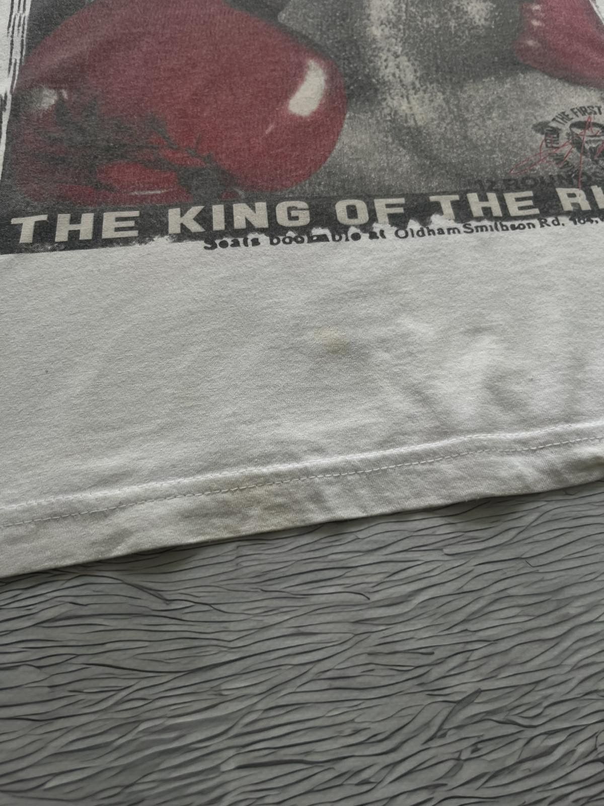 GOAT Crew Muhammad Ali Vintage T-Shirt Merch The Kind Of The Ring 90s Size US L / EU 52-54 / 3 - 3 Thumbnail