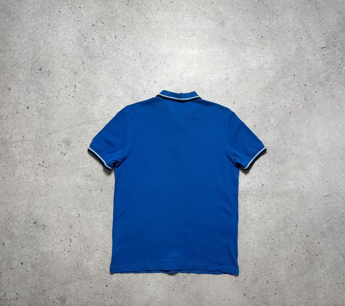 Prada Prada Red Tab Blue Luxury Polo Shirt Vintage Size US S / EU 44-46 / 1 - 9 Thumbnail