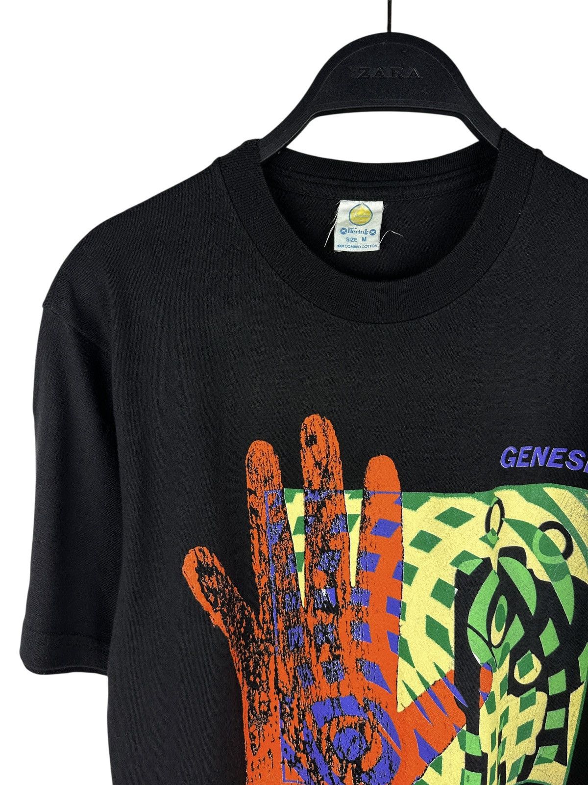 Band Tees Vintage 1987 Genesis ‘Invisible Touch’ World Tour T-Shirt Size US M / EU 48-50 / 2 - 2 Thumbnail