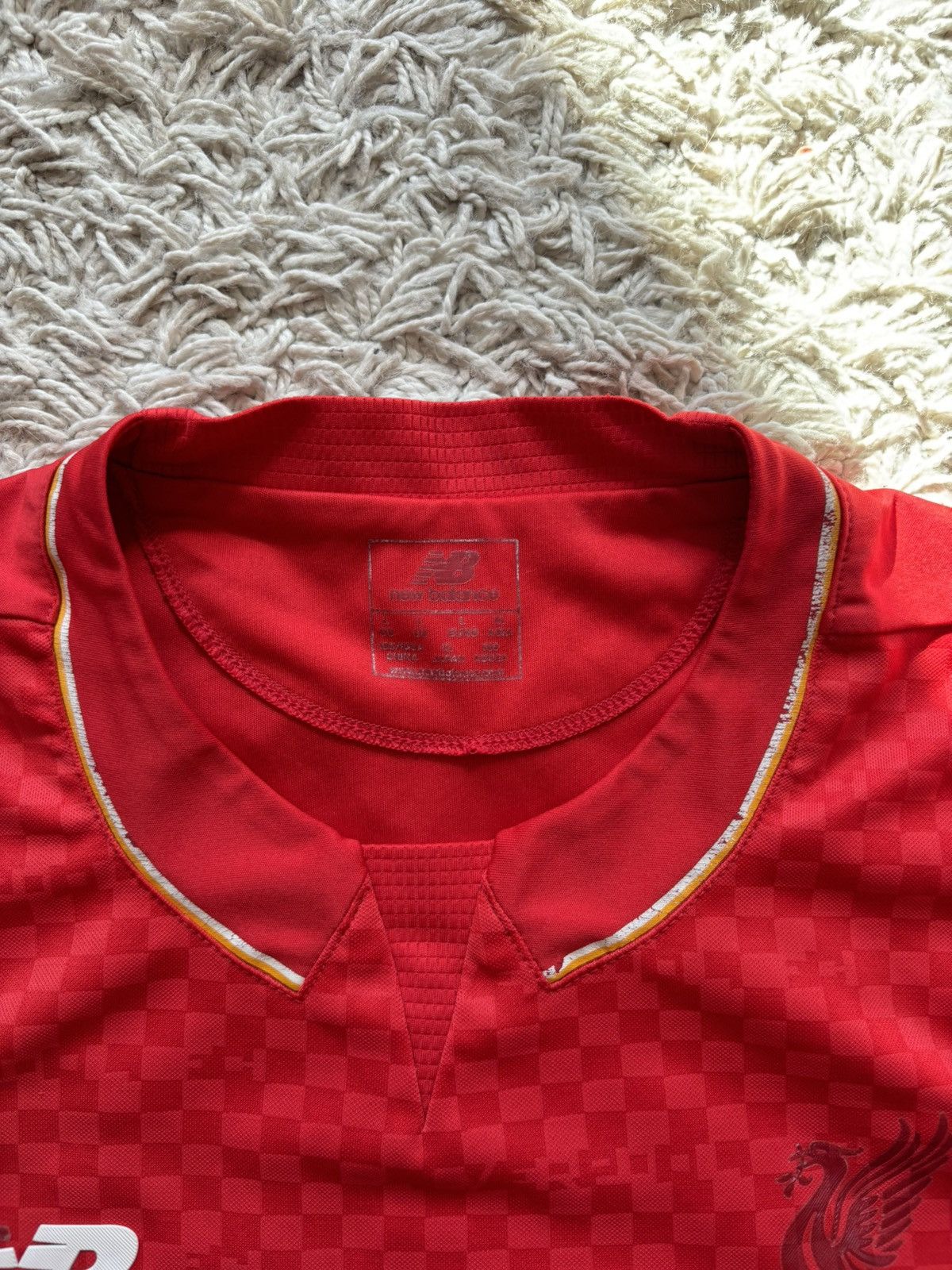 Vintage Vintage Soccer Jersey Liverpool Monogram Logo Size US L / EU 52-54 / 3 - 3 Thumbnail