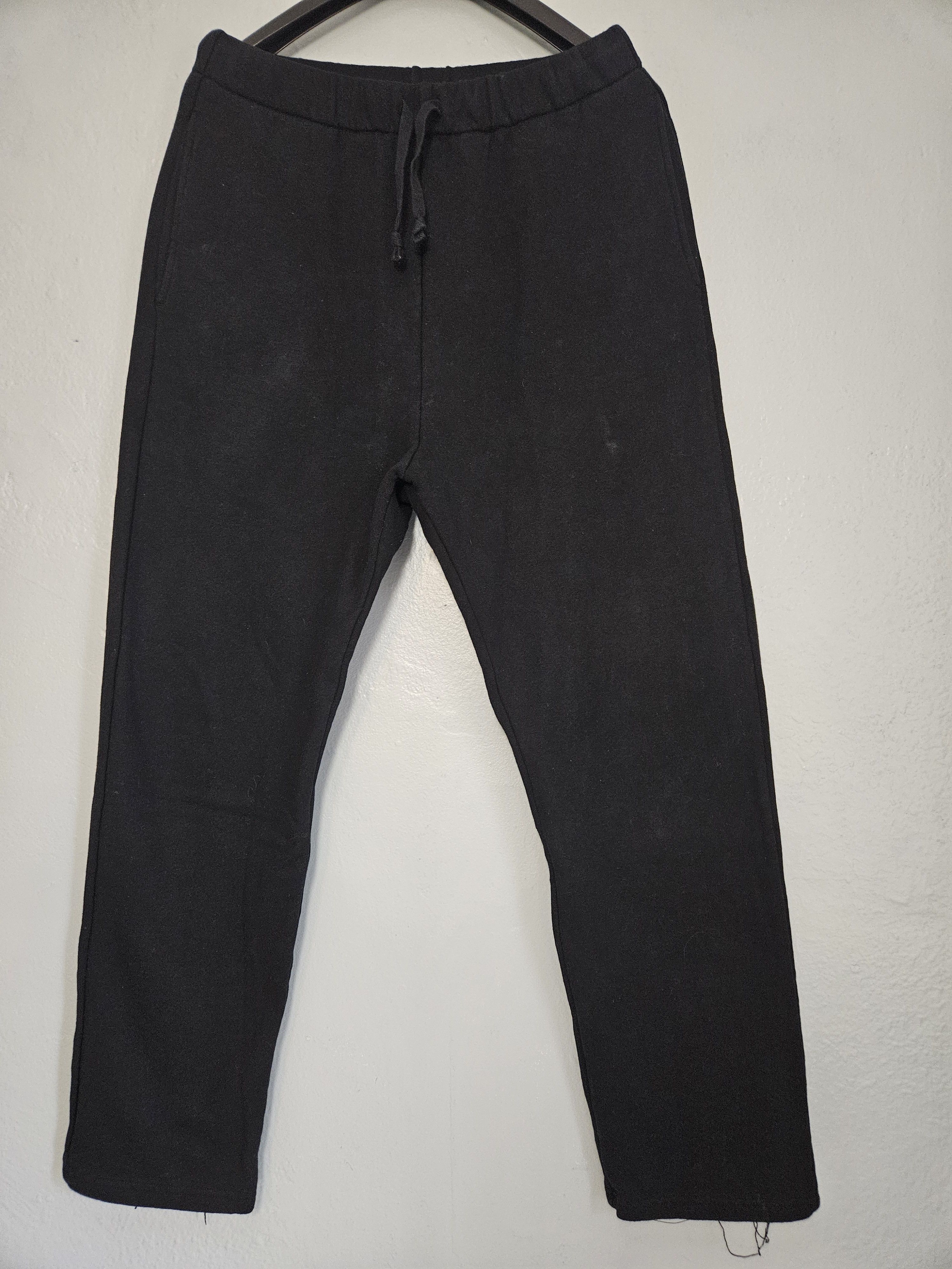 Kapital Smiley Print Black Sweatpants Size US 36 / EU 52 - 6 Thumbnail