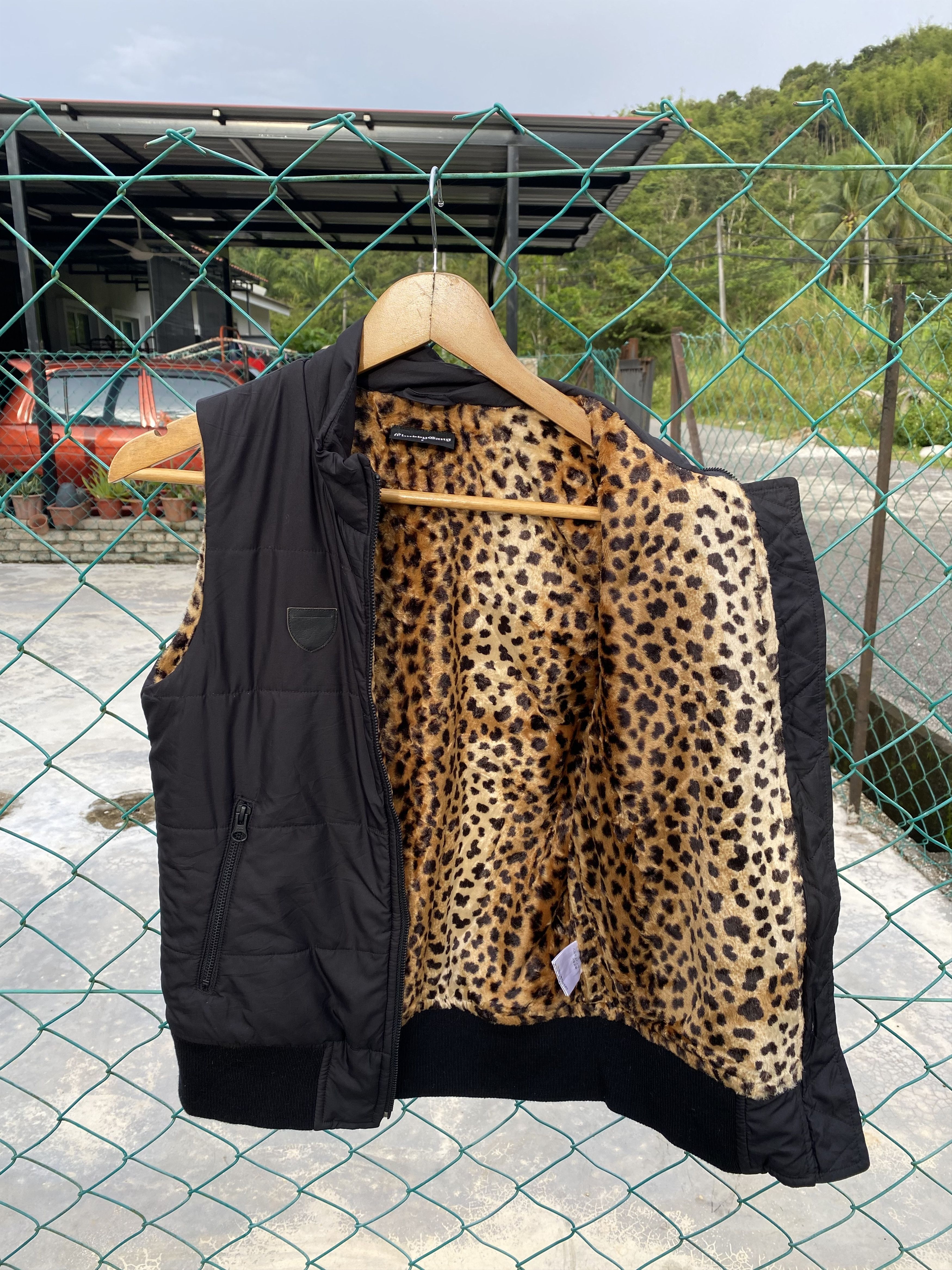 Seditionaries Chubby Gang Tokyo baby rockers sun faded leopard puffer vest Size S / US 4 / IT 40 - 5 Thumbnail