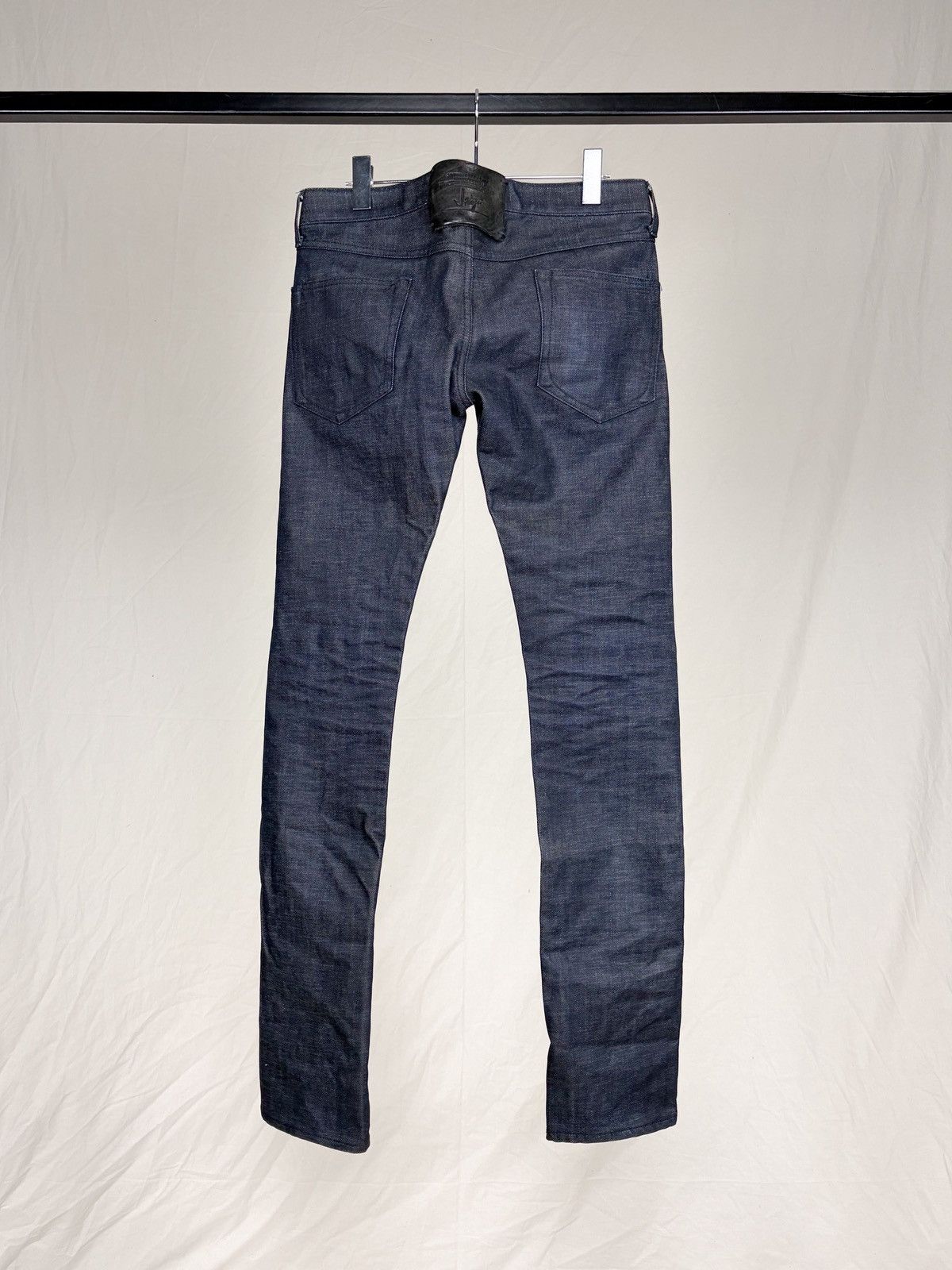 Isamu Katayama Backlash Isamu Katayama BACKLASH Resin-Coated Skinny Jeans Size US 32 / EU 48 - 2 Thumbnail