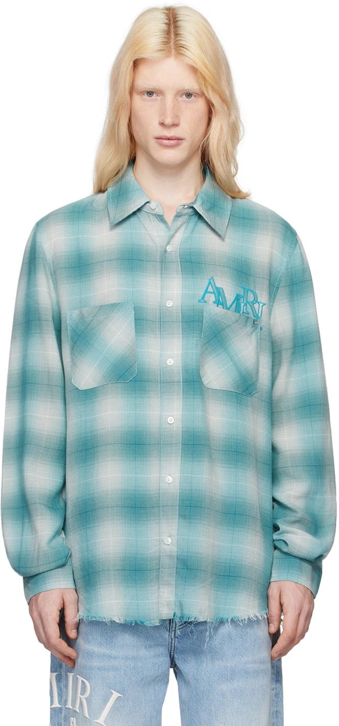 Amiri o1w1db10125 Check Shirt in Multicolor Size US S / EU 44-46 / 1 - 1 Thumbnail