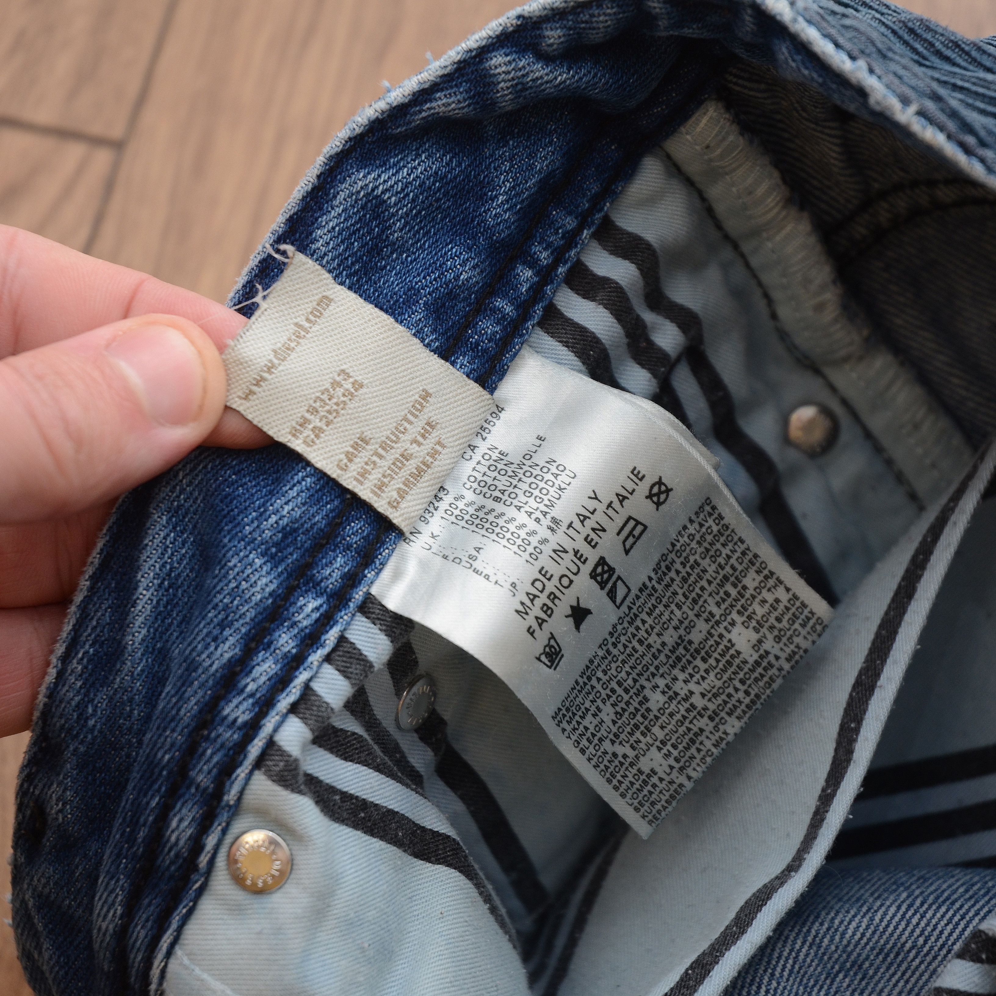 Diesel Diesel Reconstructed Reyhan Denim Pants Size 30 Size US 30 / EU 46 - 17 Thumbnail