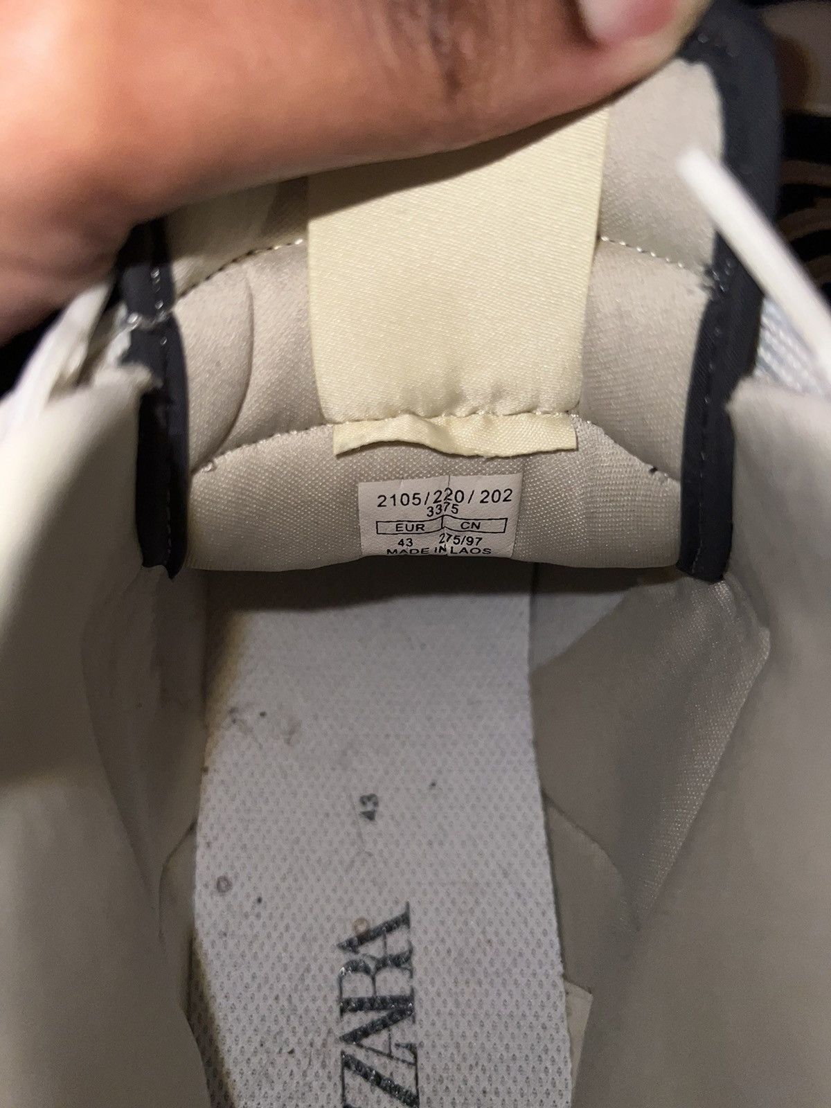 Zara Zara Sneakers Size US 10 / EU 43 - 5 Thumbnail