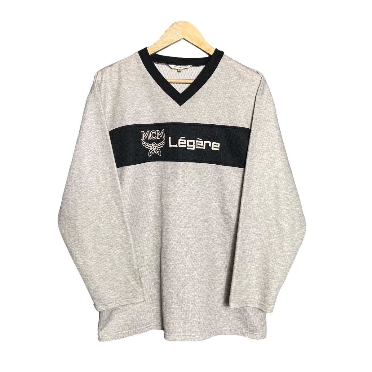 MCM MCM Big Logo Sweatshirt / Vintage 90s Size US L / EU 52-54 / 3 - 1 Thumbnail
