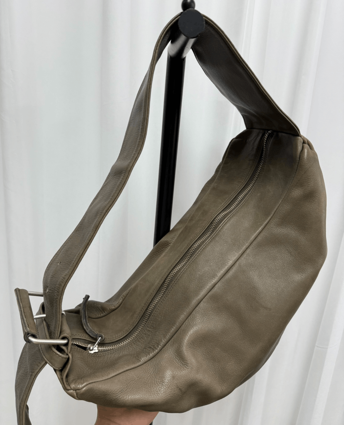 Y's × Yohji Yamamoto Yohji Yamamoto Y's Leather Bundle Bag Size ONE SIZE - 5 Thumbnail