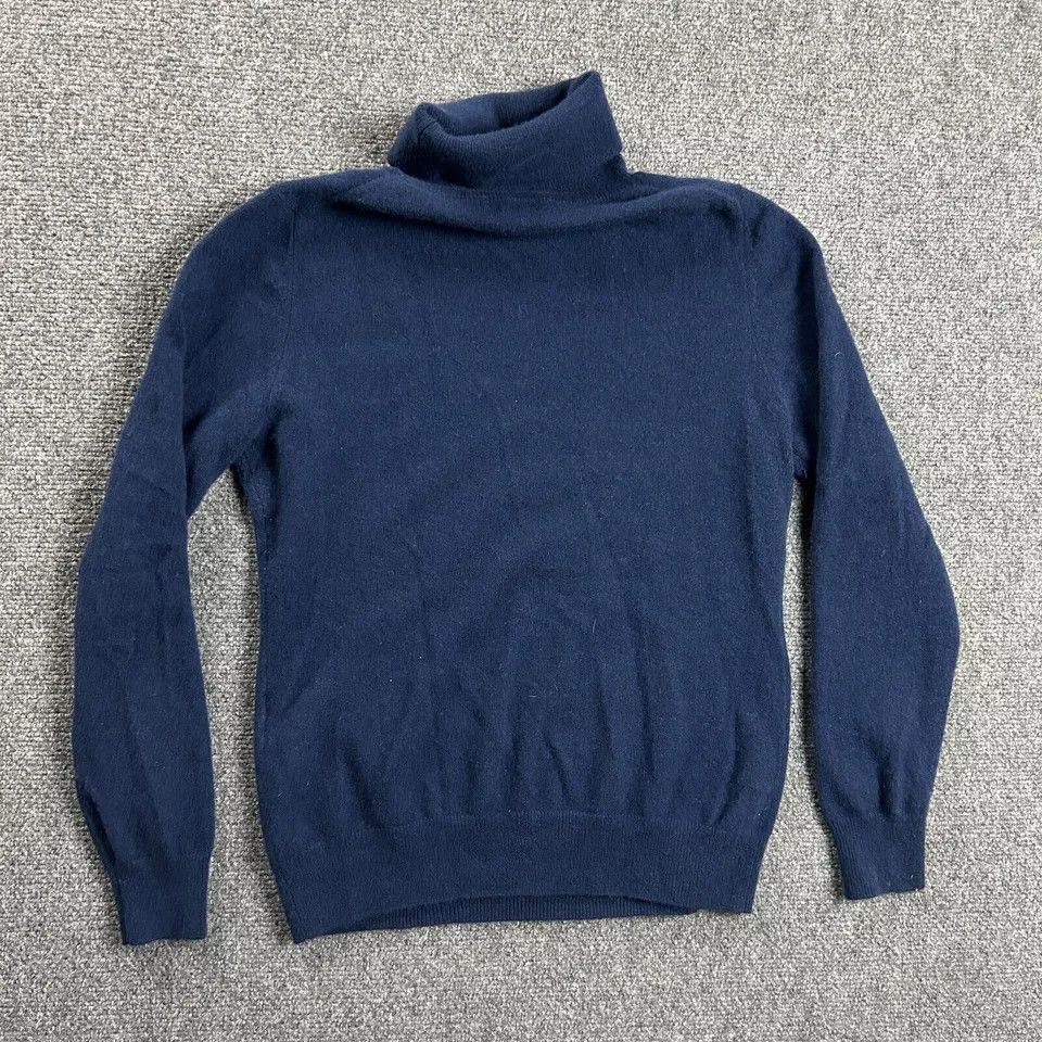 Other State Fusio Sweater Womens Large Turtleneck Merino Wool Size L / US 10 / IT 46 - 6 Thumbnail