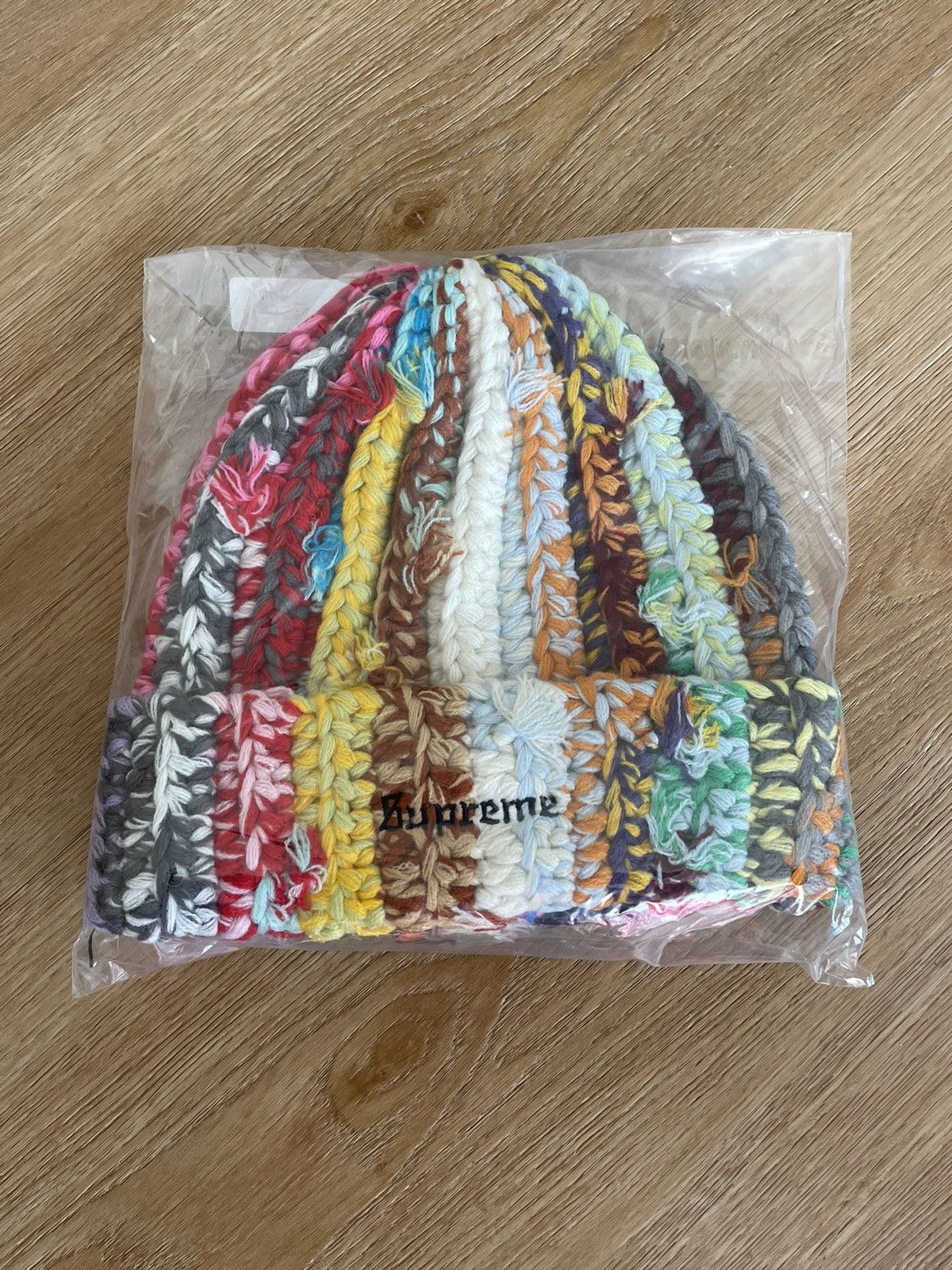 Supreme Supreme hand tie beanie multicolored Size ONE SIZE - 1 Thumbnail
