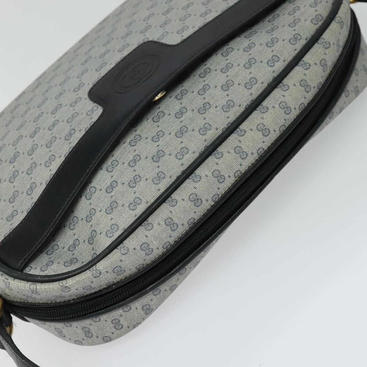 Gucci GUCCI Micro GG Supreme Shoulder Bag Pvc Navy Gold 001 904 Size ONE SIZE - 6 Thumbnail